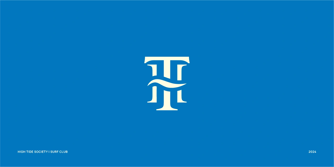 HIGH TIDE SOCIETY MONOGRAM LOGO
