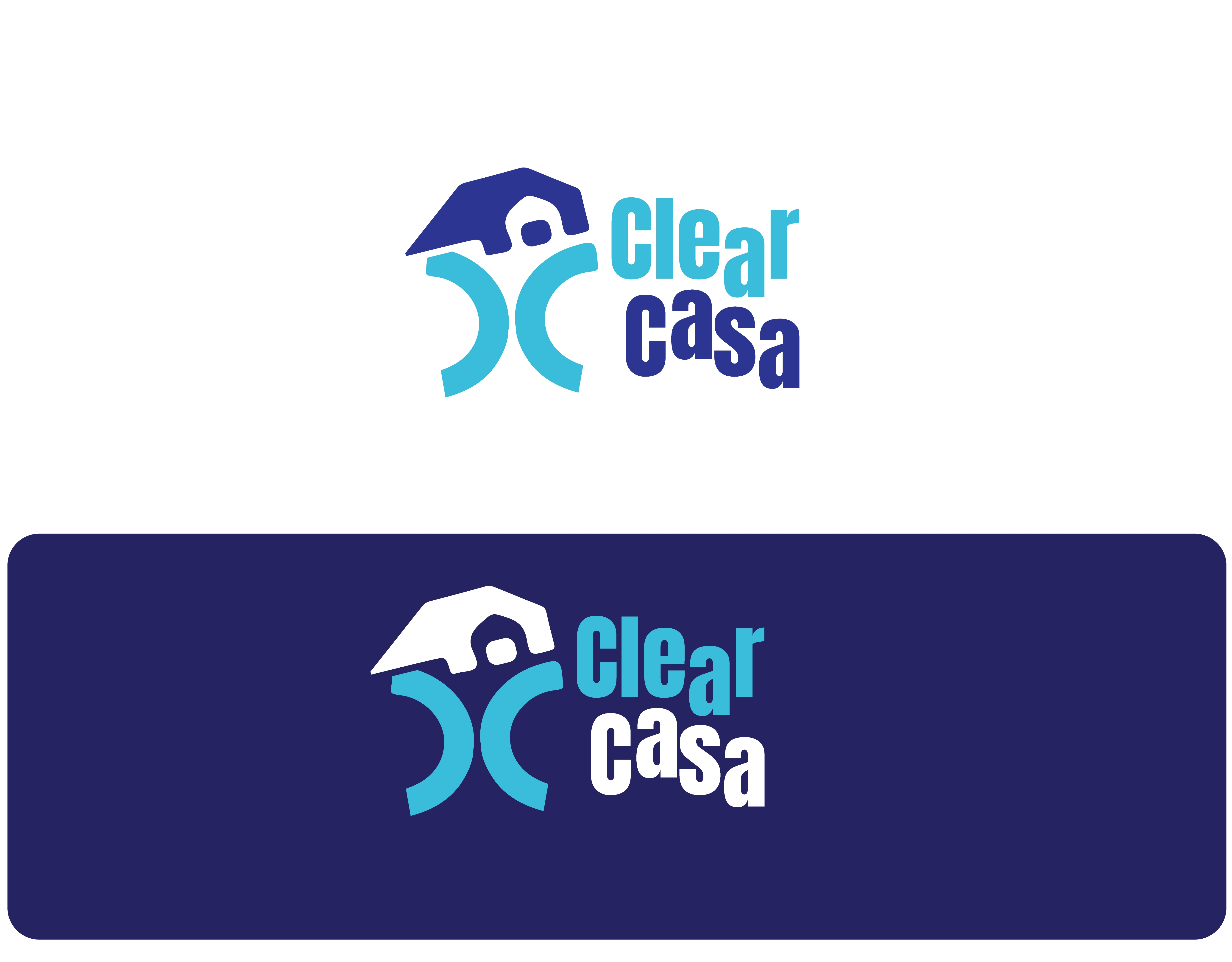 Goals:

Represent clarity, trust, and professionalism

Combine a house symbol with the letter “C”

Keep the design clean, modern, and minimal

