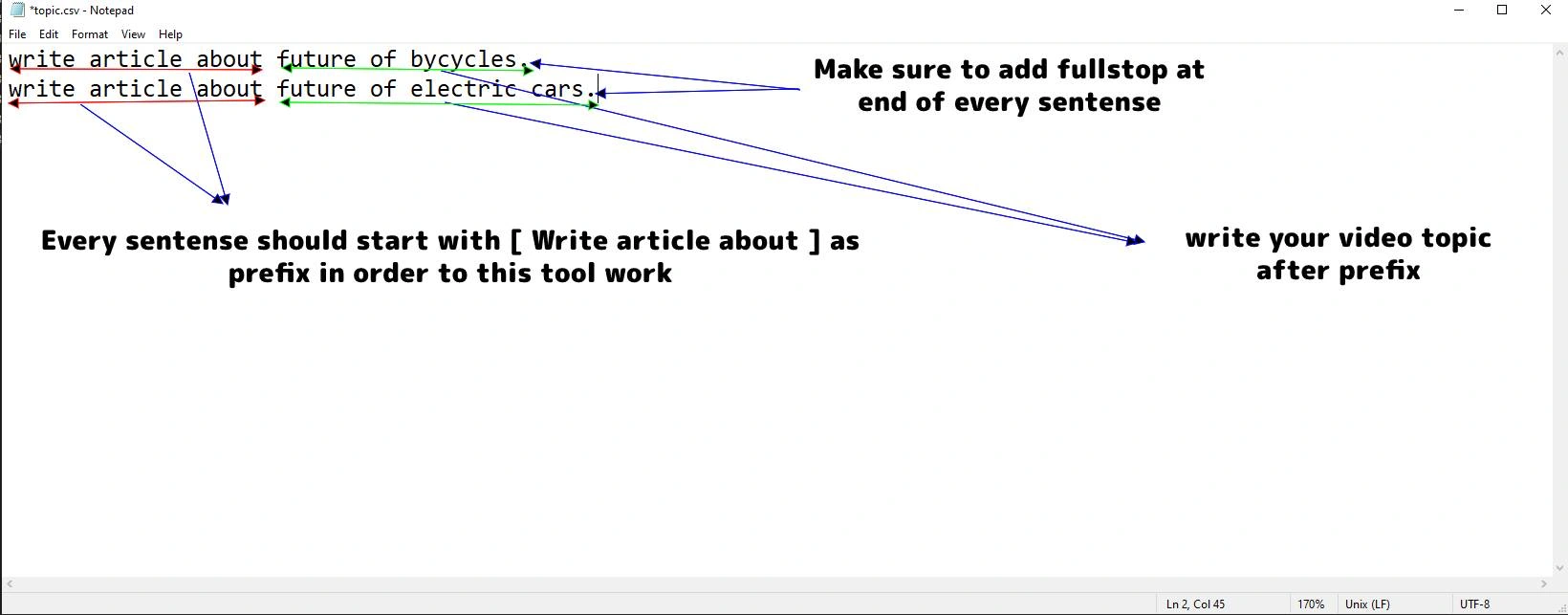 Open powershell in current working directory and type