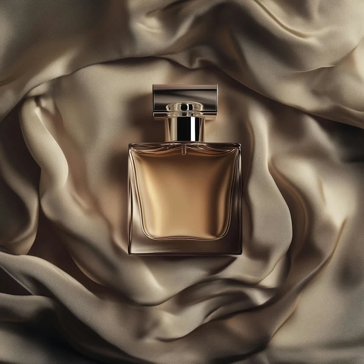 luxurious perfume bottle