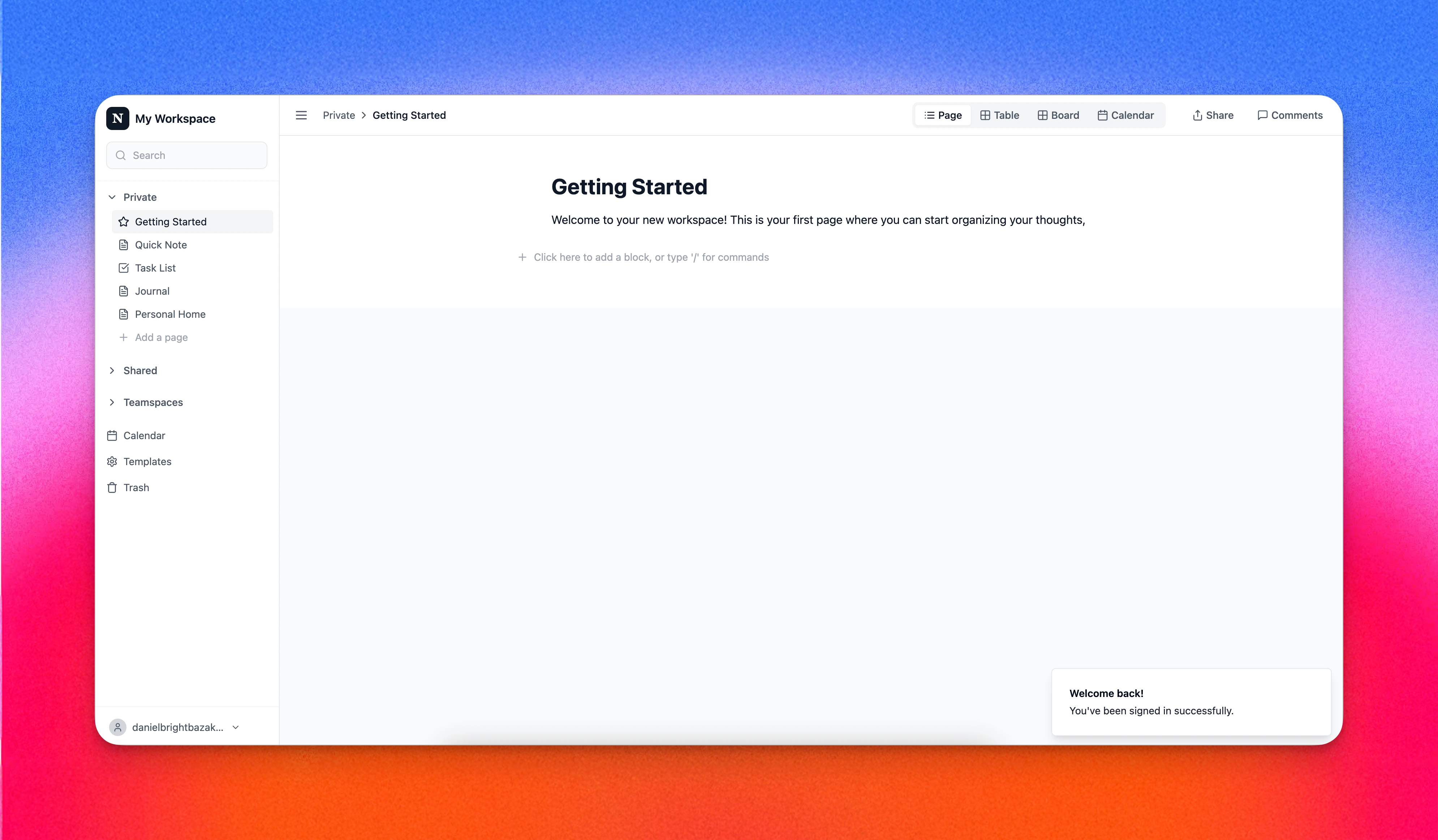 Getting Started