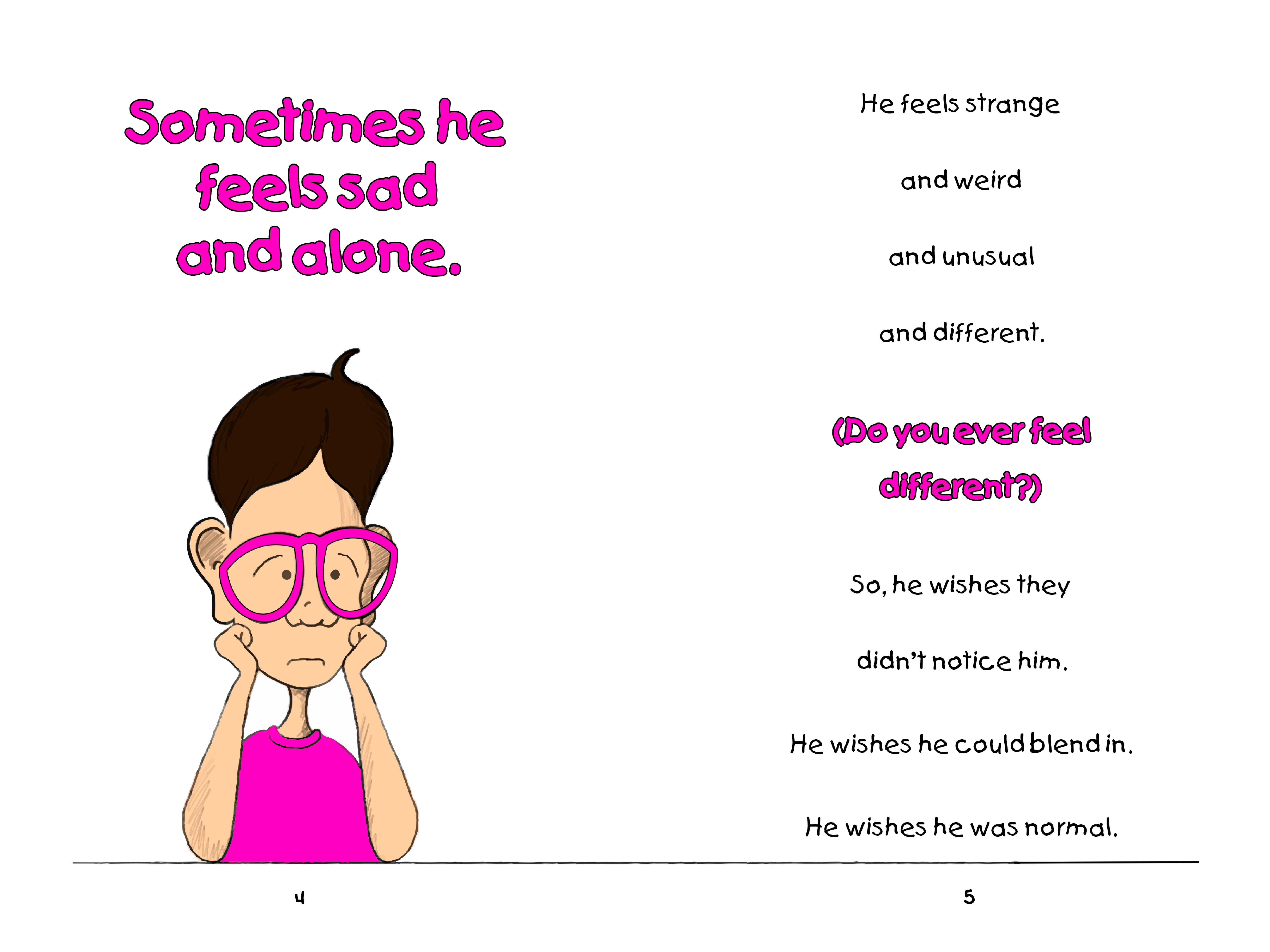 The Freak Factor for Kids Book Illustrations