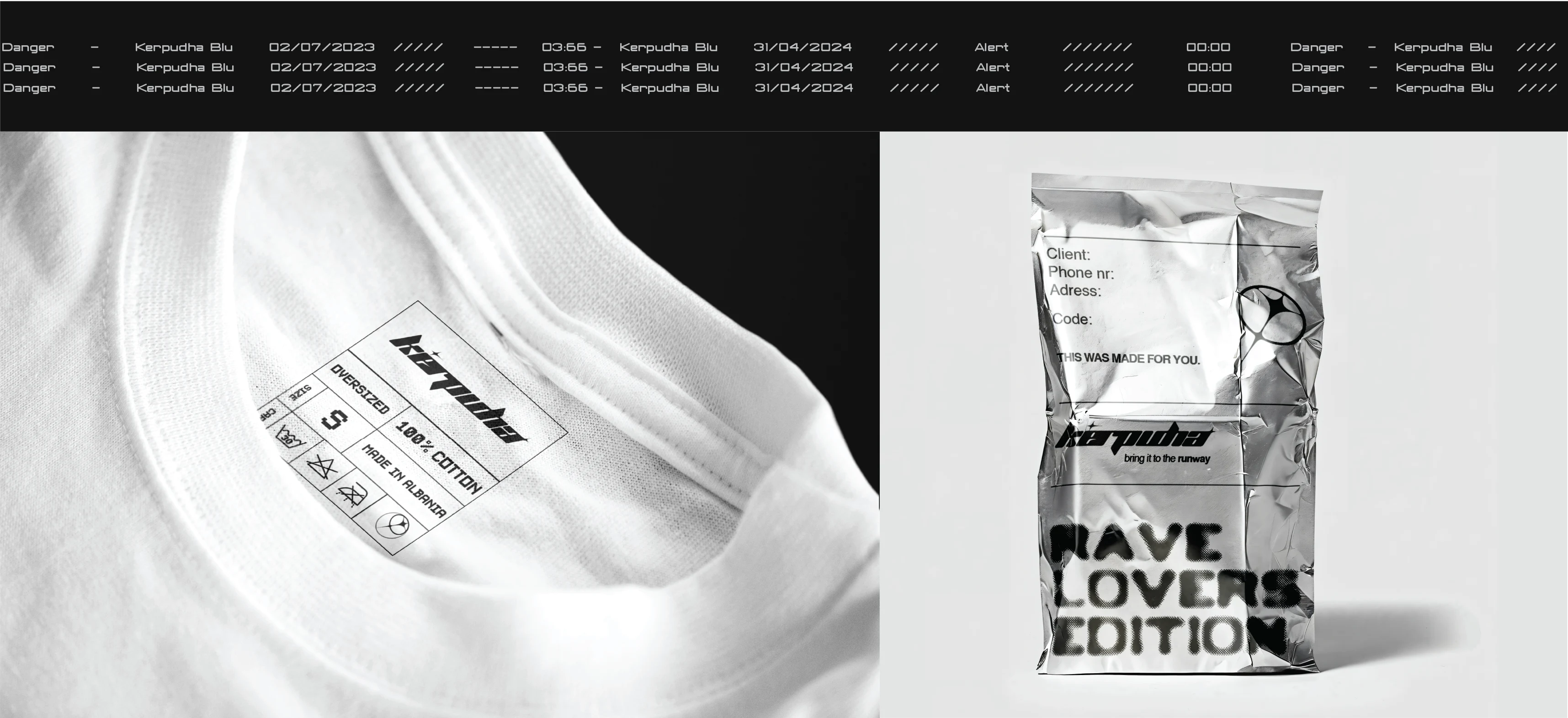 Branding- Back tag & Delivery package