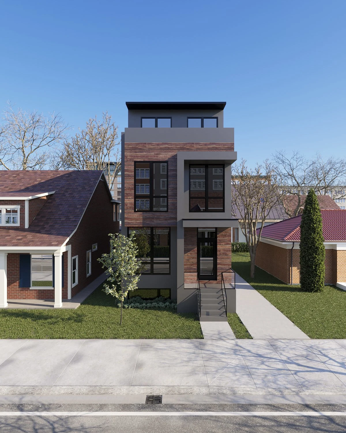 Exterior|Ultra- Realistic 3D Rendering