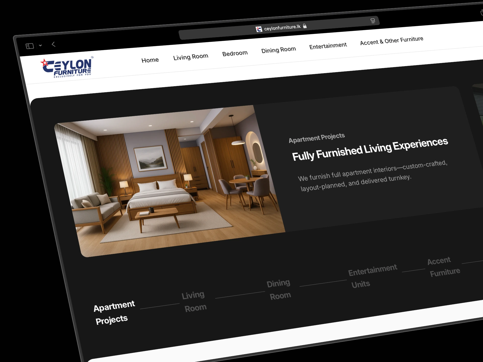 Ceylon Furniture Main Categories