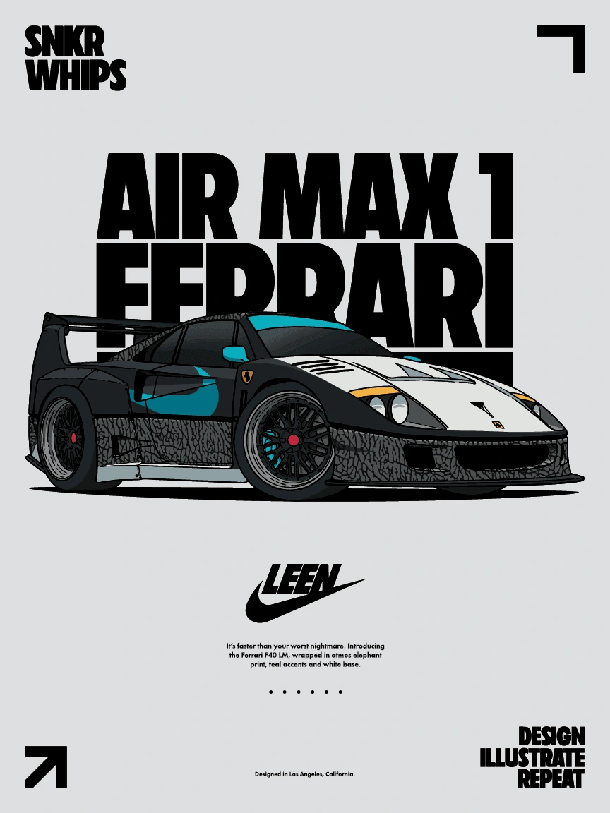 SNKR WHIPS 2024 limited edition print