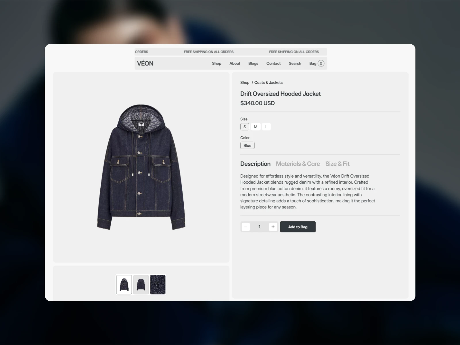Product page