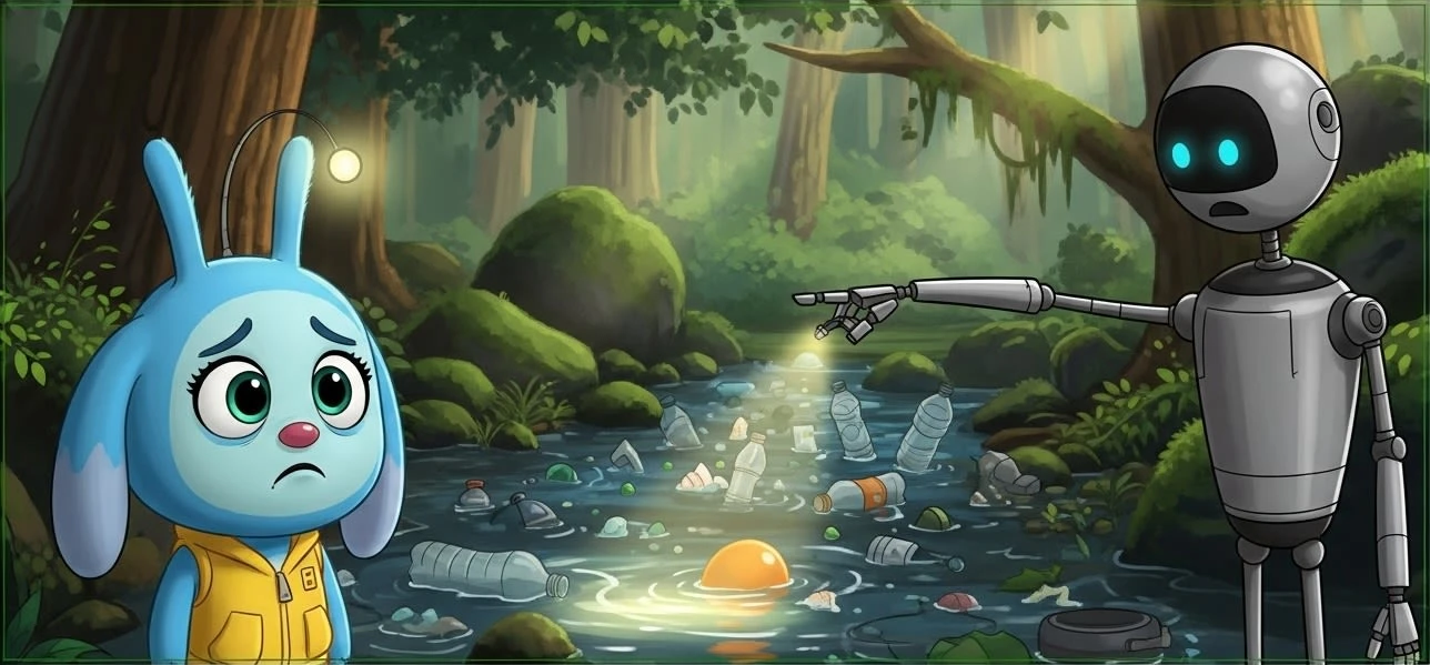 Sstoryboard 1 - Discovering Pollution  