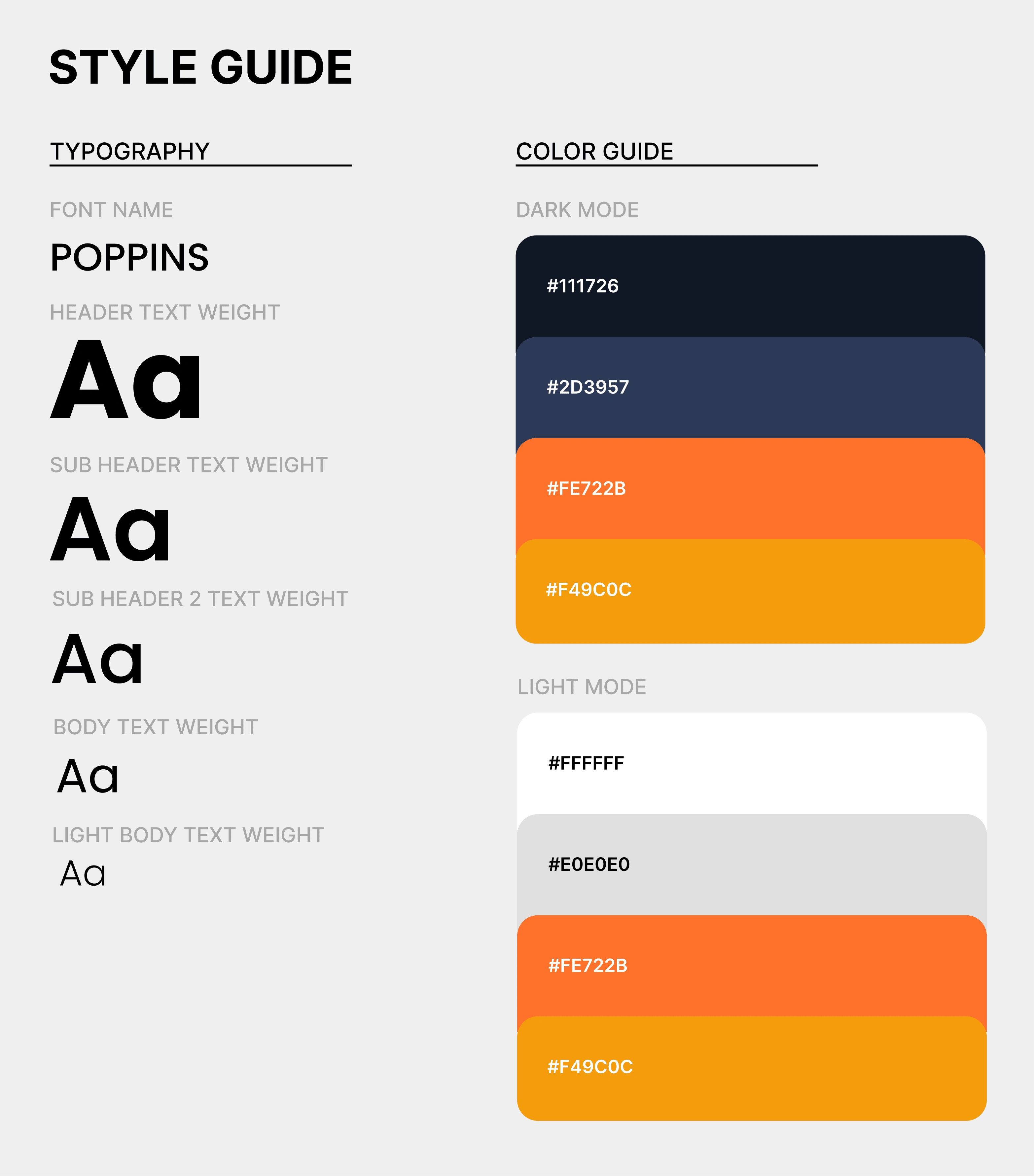 Style Guide