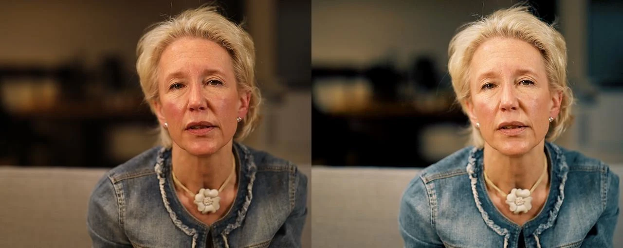 Befor and After color grading