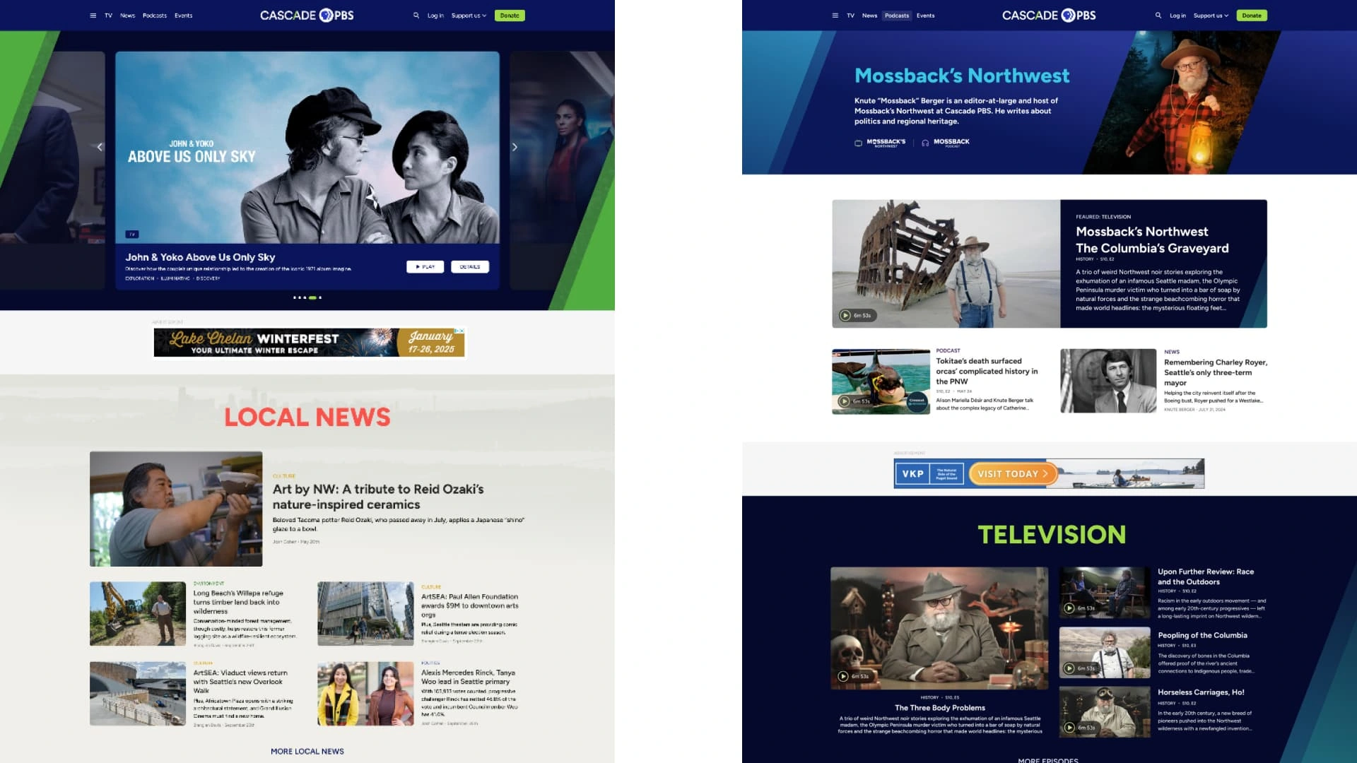 A. Cascade PBS Website
