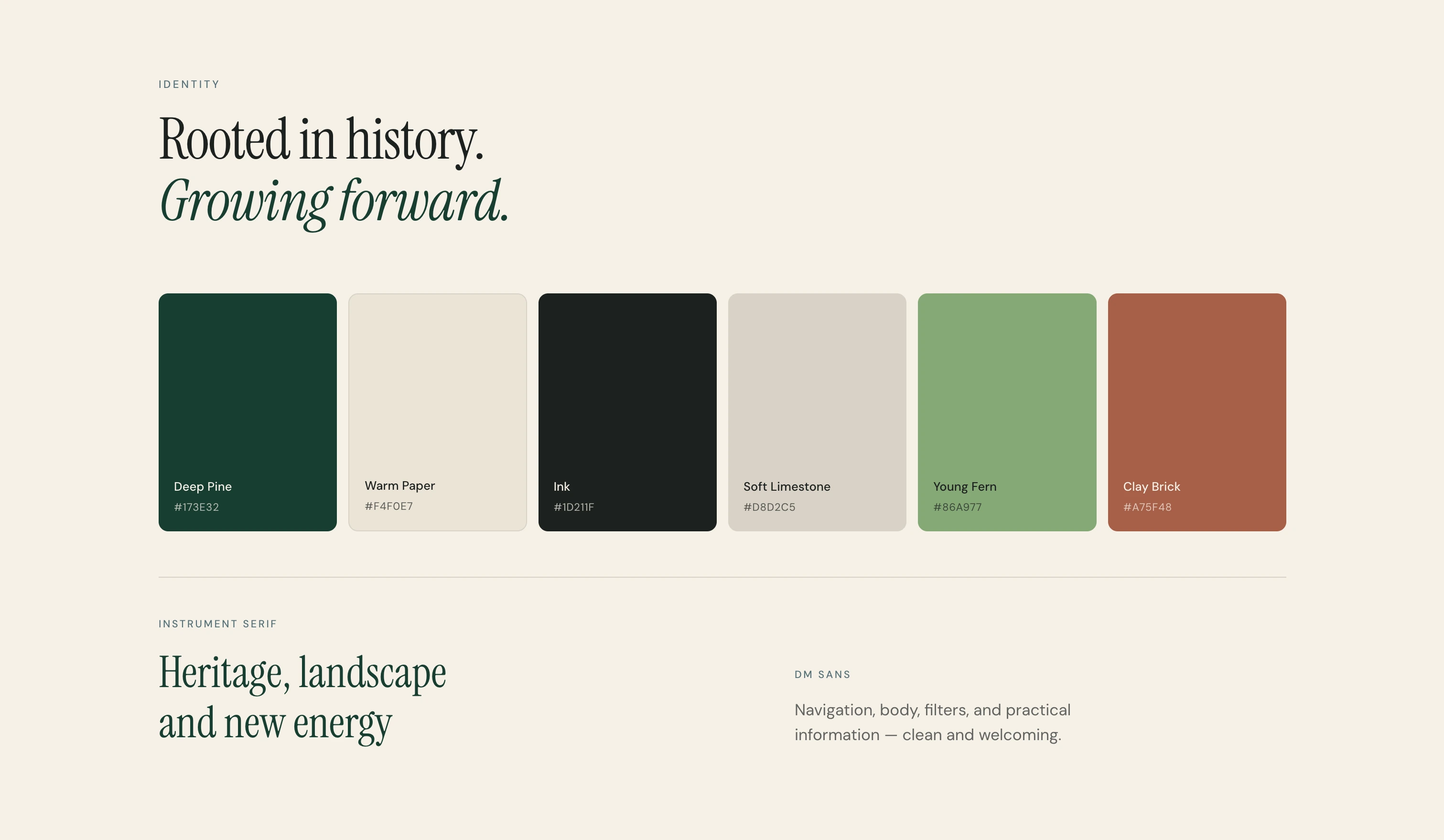 Color Palette & Typography