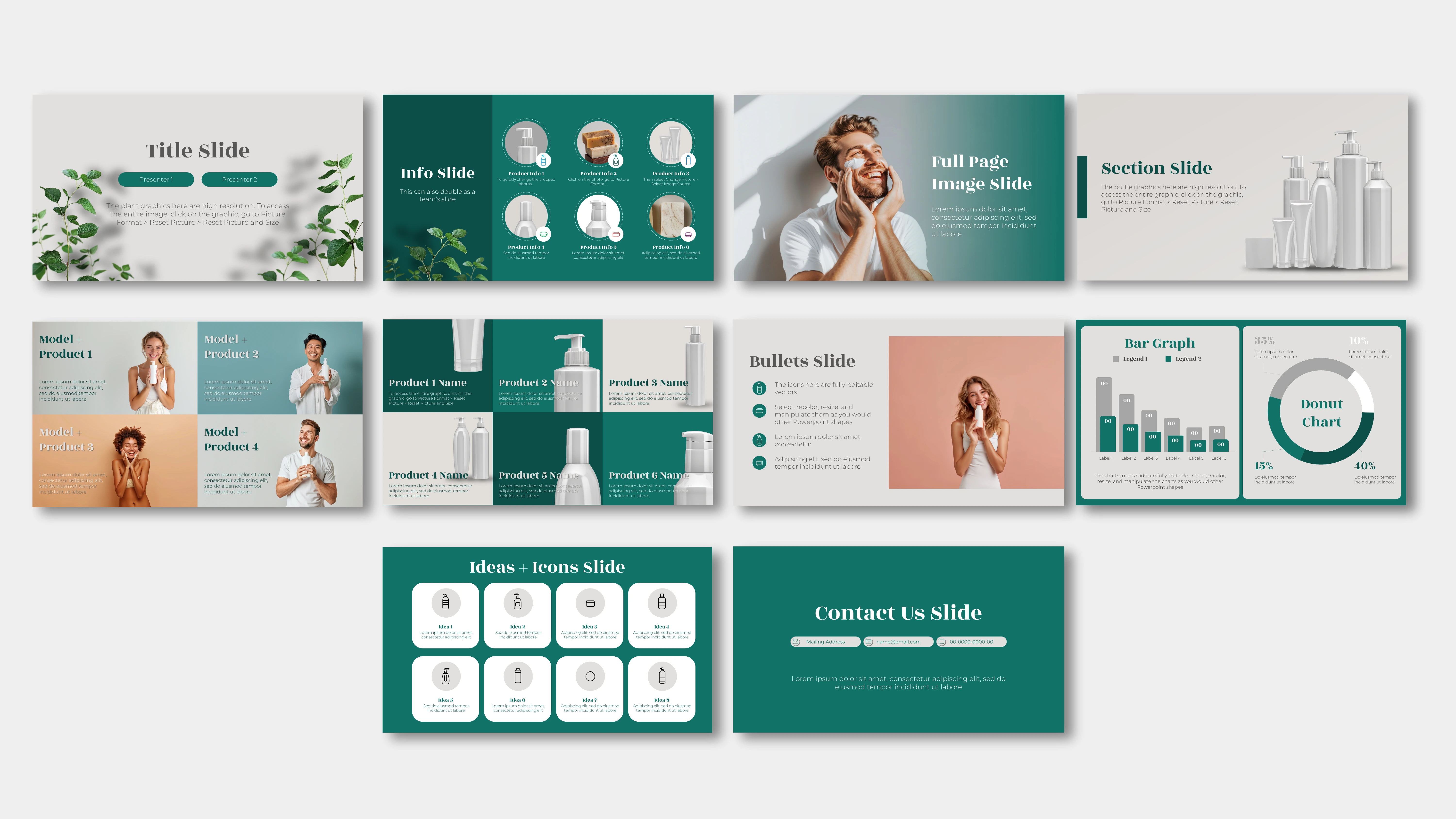 Personal Care Presentation Template
