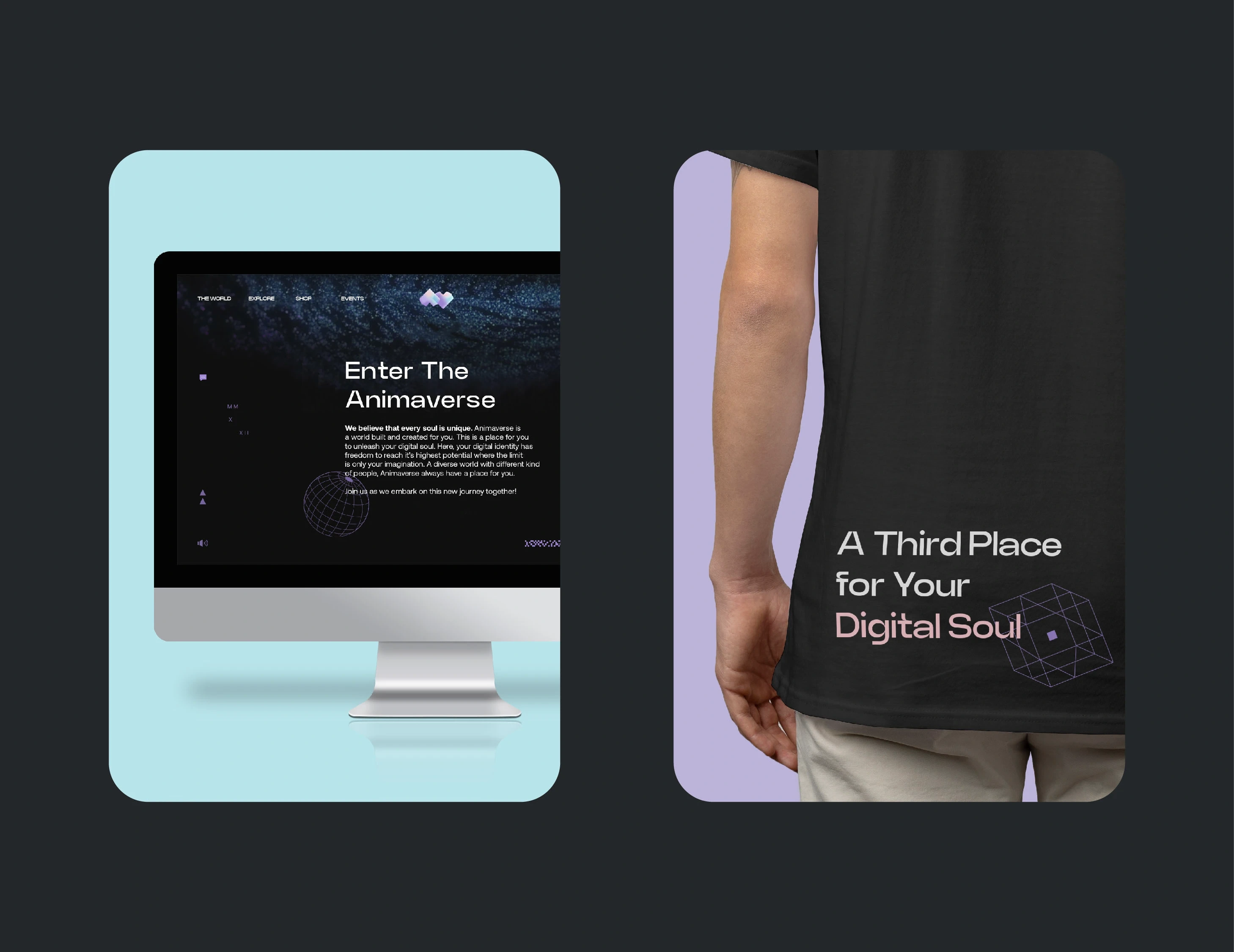 Website & T-shirt Design