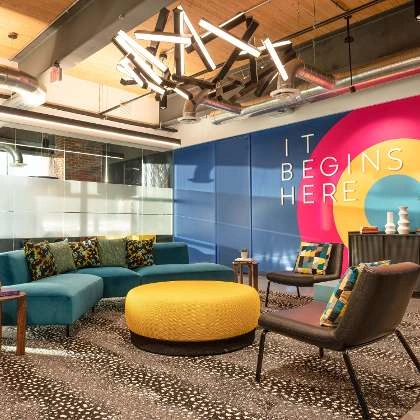 Interior Lobby of HQ Atlanta Office