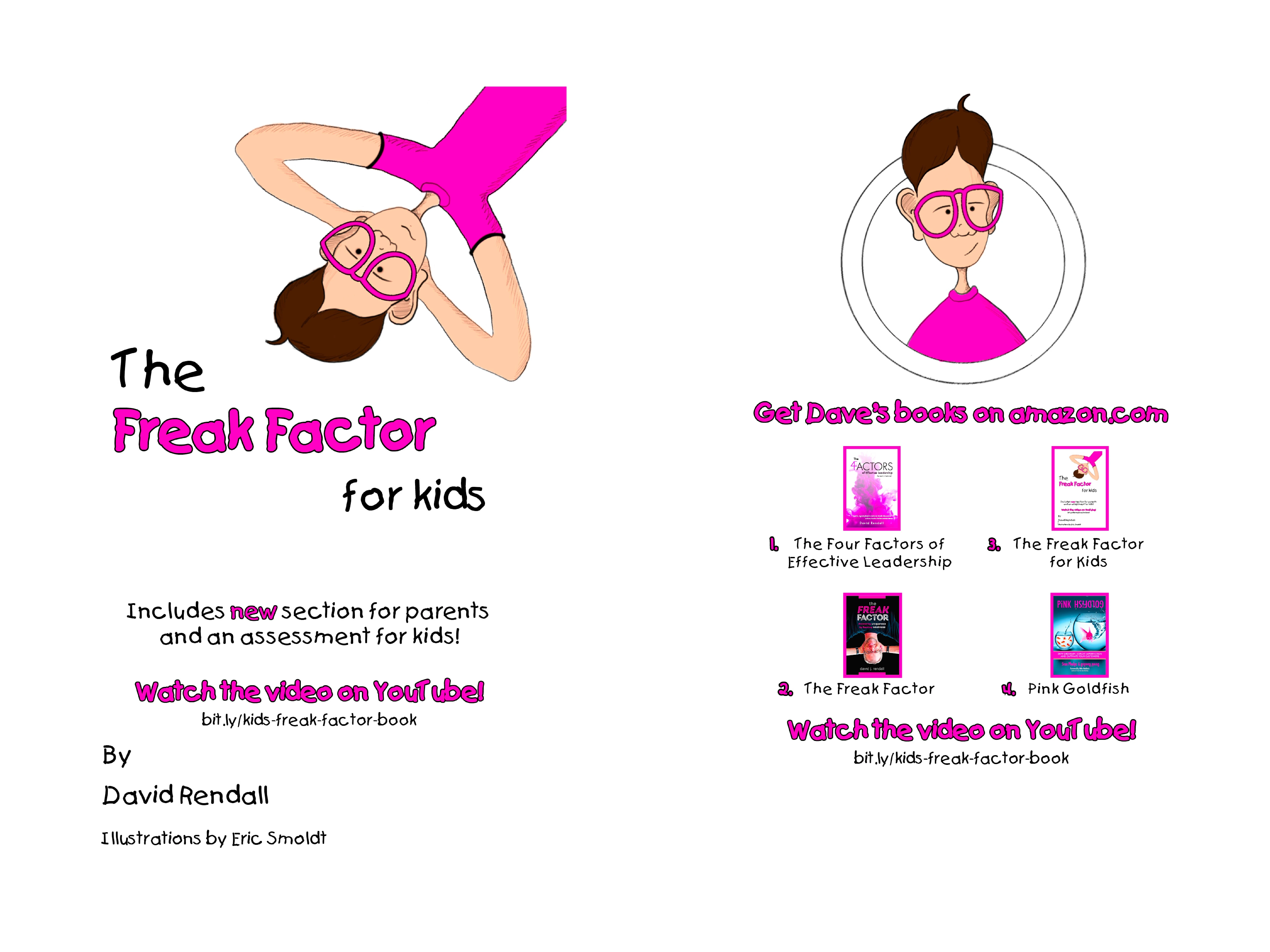The Freak Factor for Kids Book Illustrations