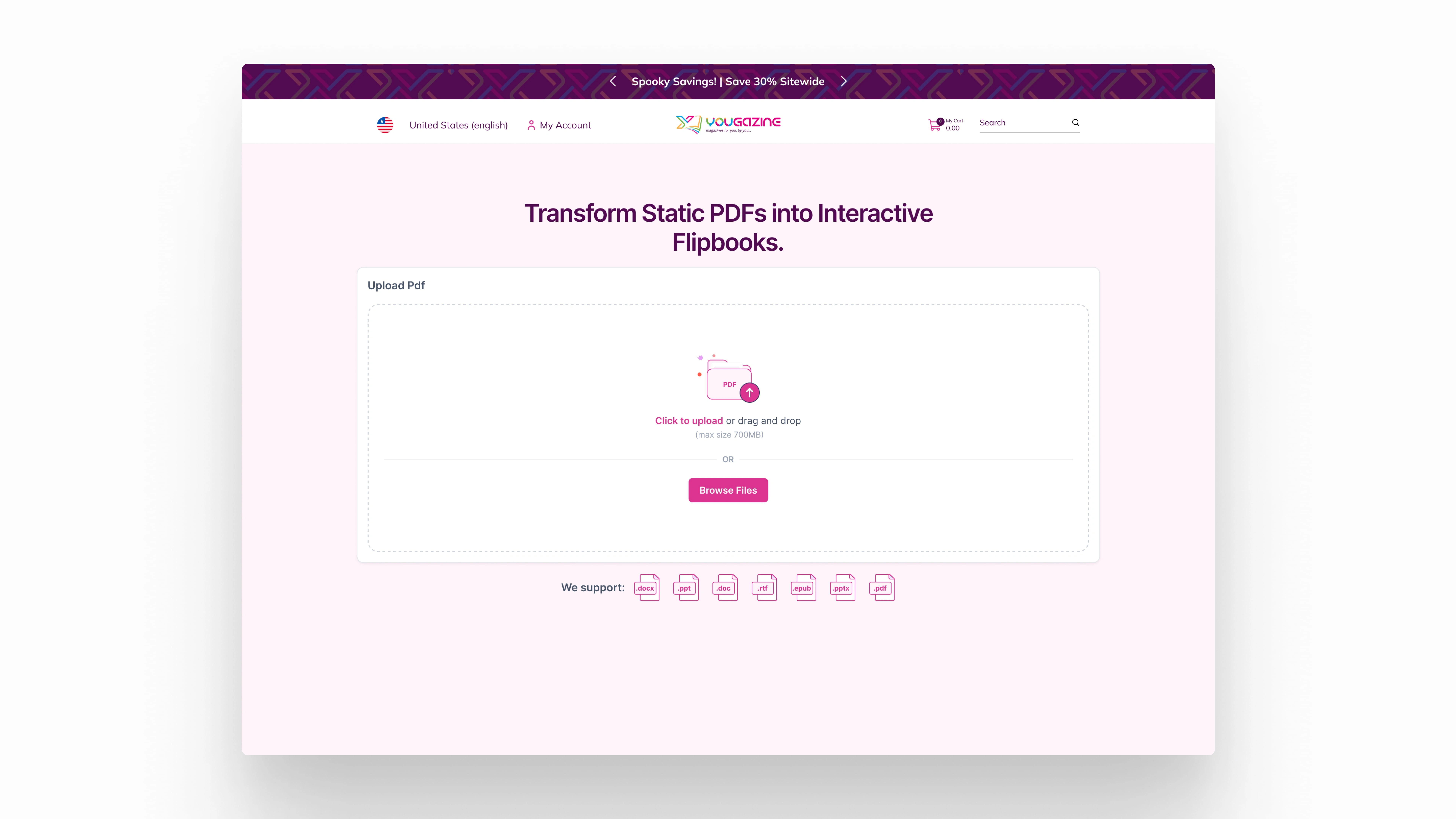 POV: User uploading their PDF