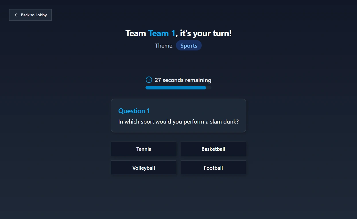 Playvexa - Trivia Rush Game