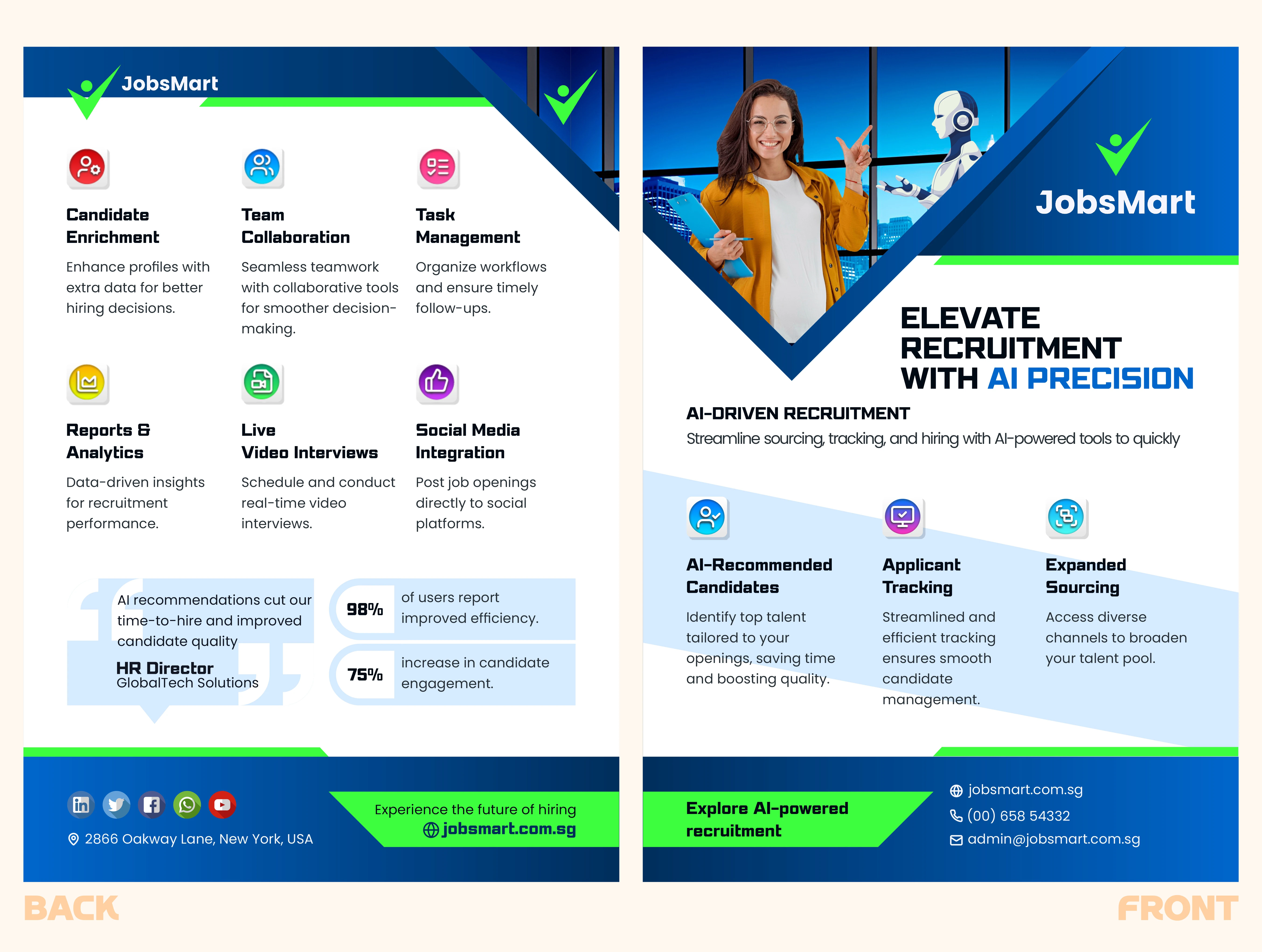 Brochure Design Work - Graphic Design - Print Design - Branding