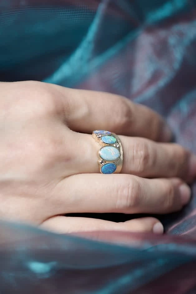 "Resin Stones" made into a ring