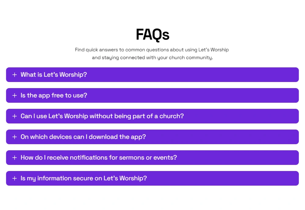 FAQs