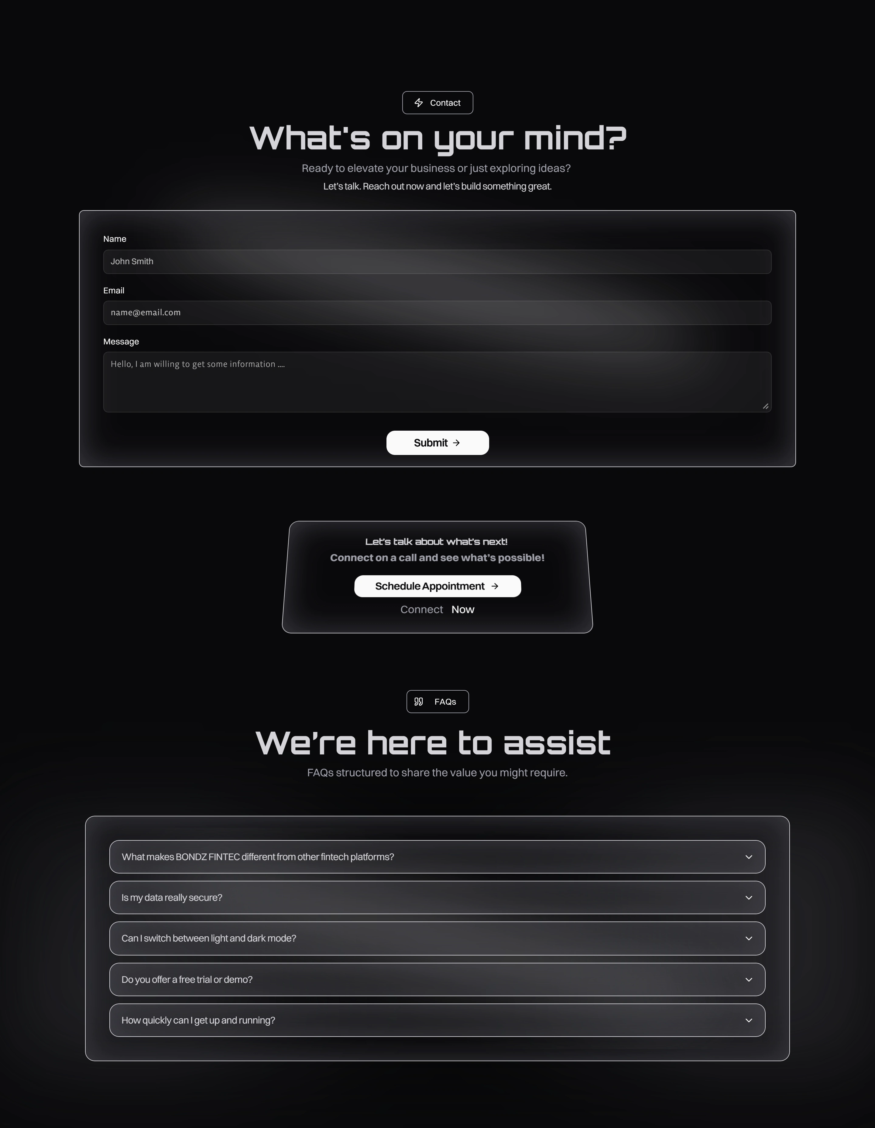 Engagement & Support