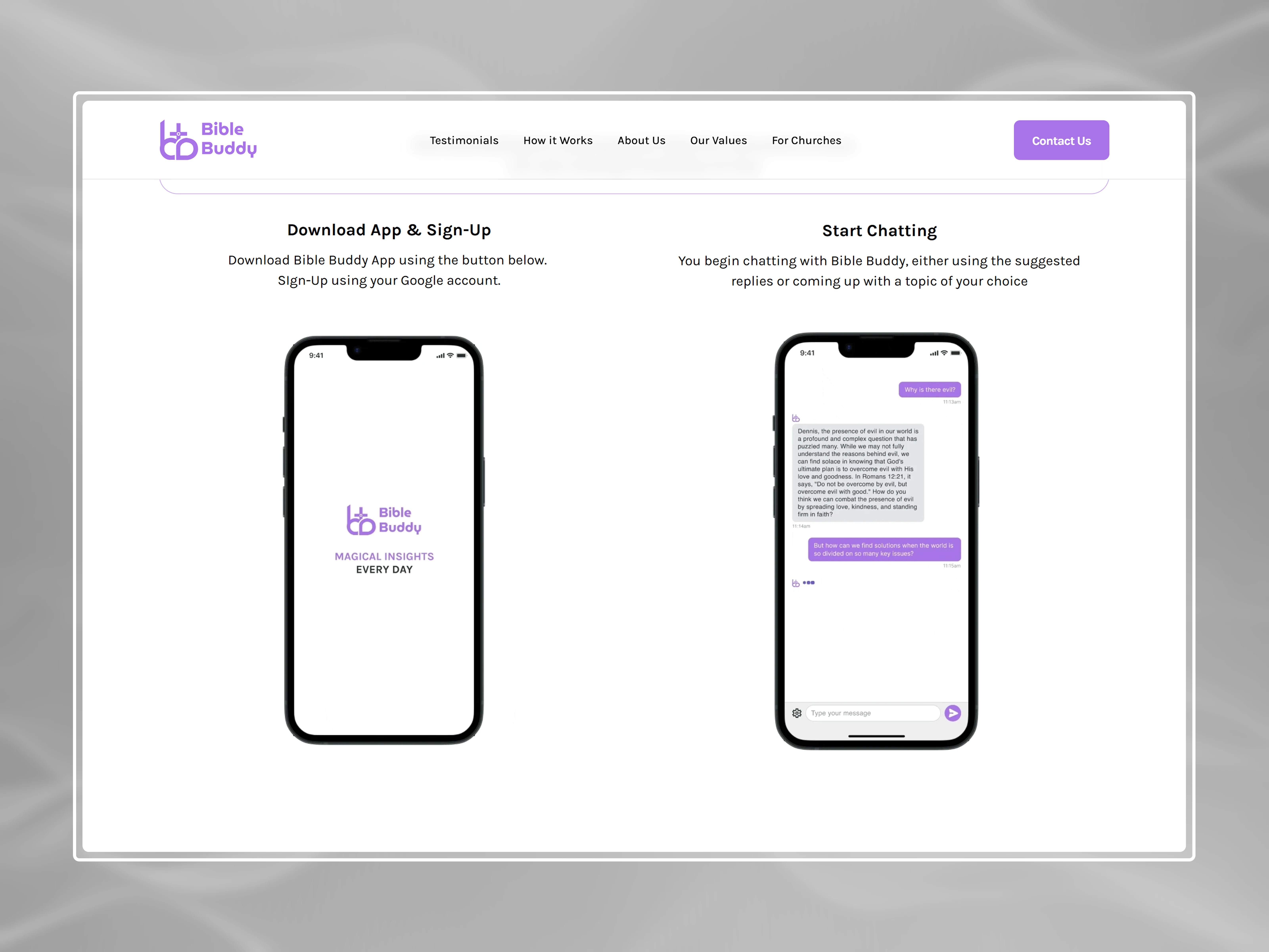 How It Works Section