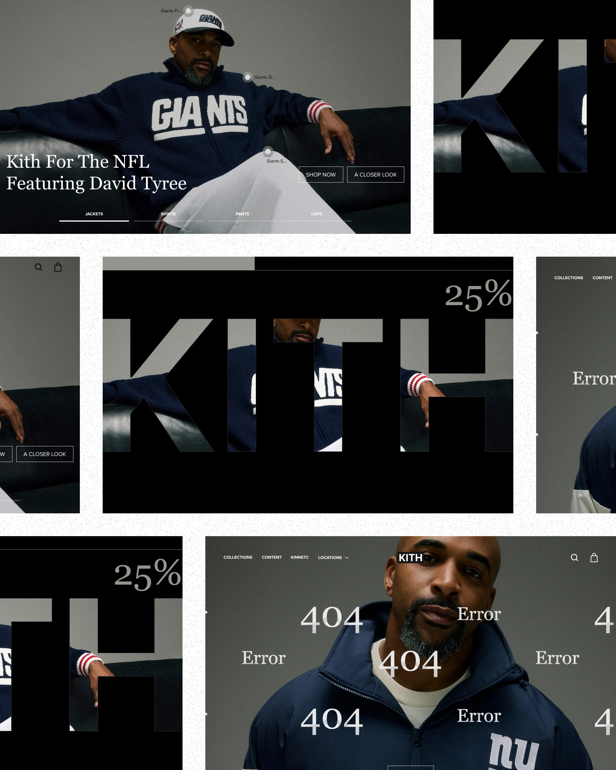🏆 KITH x NFL – Website Redesign Concept 🏈

With the Super Bowl approaching, brands are tapping into the energy of the game. I took this opportunity to reimagine Kith’s website for their NFL collab, which celebrates legendary players like Michael Strahan, Joe Namath, Bo Jackson, Brian Dawkins, and Dan Marino.

This redesign focuses on:
✅ Immersive visuals capturing the nostalgia and prestige of these NFL icons
✅ A seamless UX/UI experience optimized for conversions
✅ High-engagement interactions to keep users hooked

💡 A brand’s digital presence should be as powerful as its legacy. If you’re looking to elevate your website—whether for an upcoming launch, a brand refresh, or better conversions—let’s collaborate.

📩 DM me, and let’s create something remarkable.
With the Super Bowl approaching, brands are tapping into the energy of the game. I took this opportunity to reimagine Kith’s website for their NFL collab, which celebrates legendary players like Michael Strahan, Joe Namath, Bo Jackson, Brian Dawkins, and Dan Marino.

This redesign focuses on:
✅ Immersive visuals capturing the nostalgia and prestige of these NFL icons
✅ A seamless UX/UI experience optimized for conversions
✅ High-engagement interactions to keep users hooked

💡 A brand’s digital presence should be as powerful as its legacy. If you’re looking to elevate your website—whether for an upcoming launch, a brand refresh, or better conversions—let’s collaborate.

📩 DM me, and let’s create something remarkable.