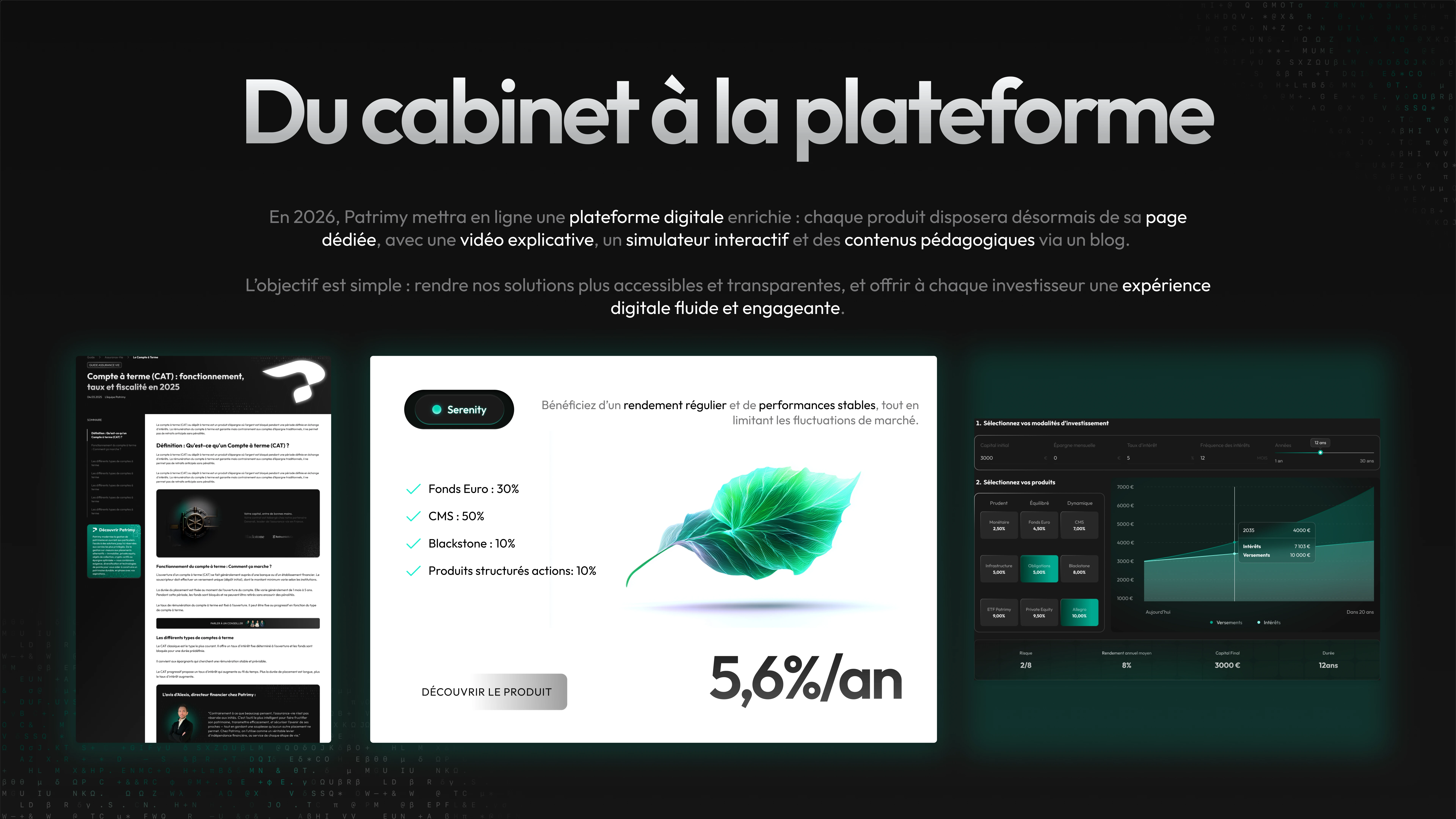 Showcasing Patrimy's new digital ecosystem