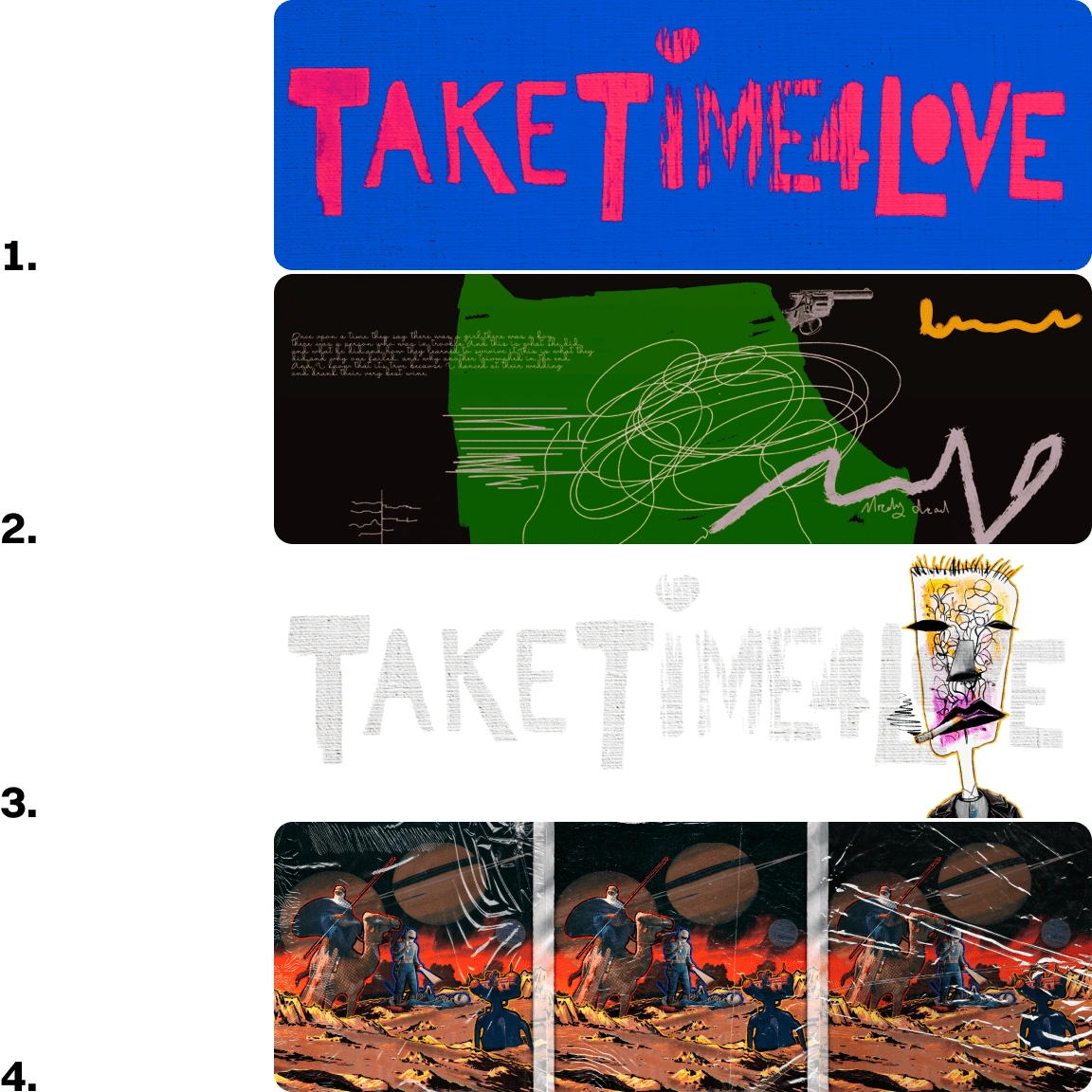 Take Time 4 Love (именные баннеры для участников)