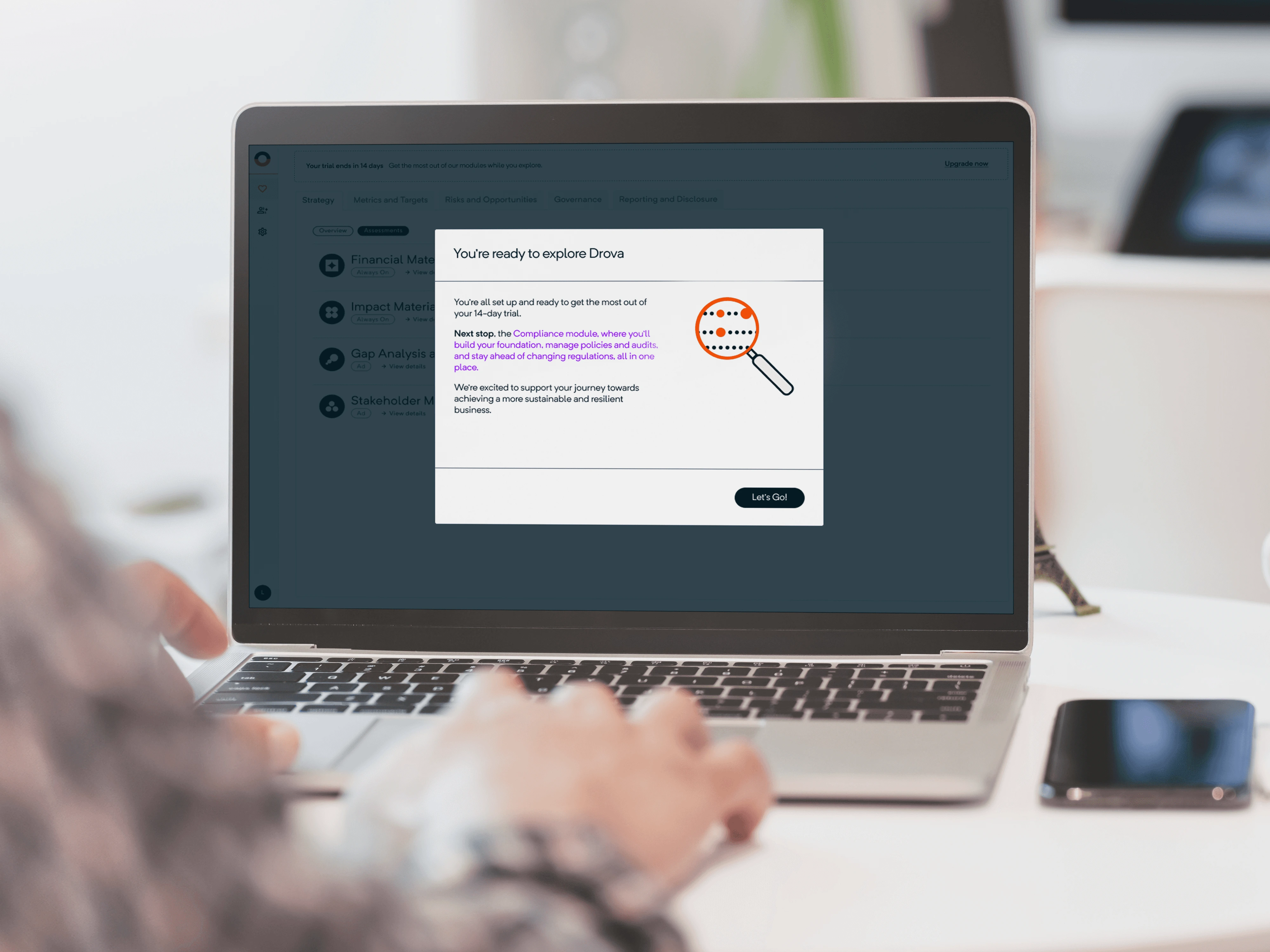 Using ai profiling we were able to design different types of onboarding experiences for different users