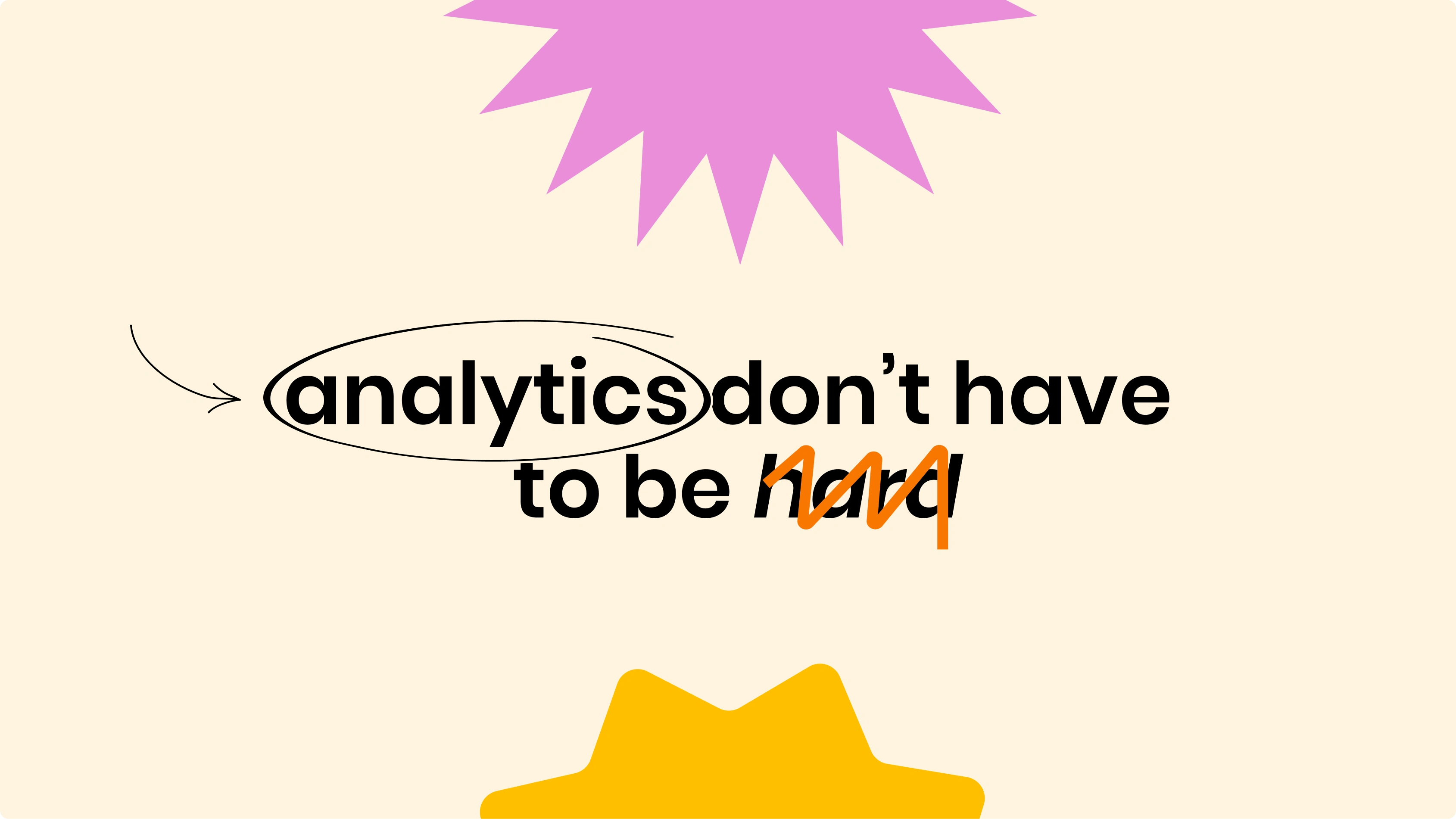 Usage of typography together with graphical elements