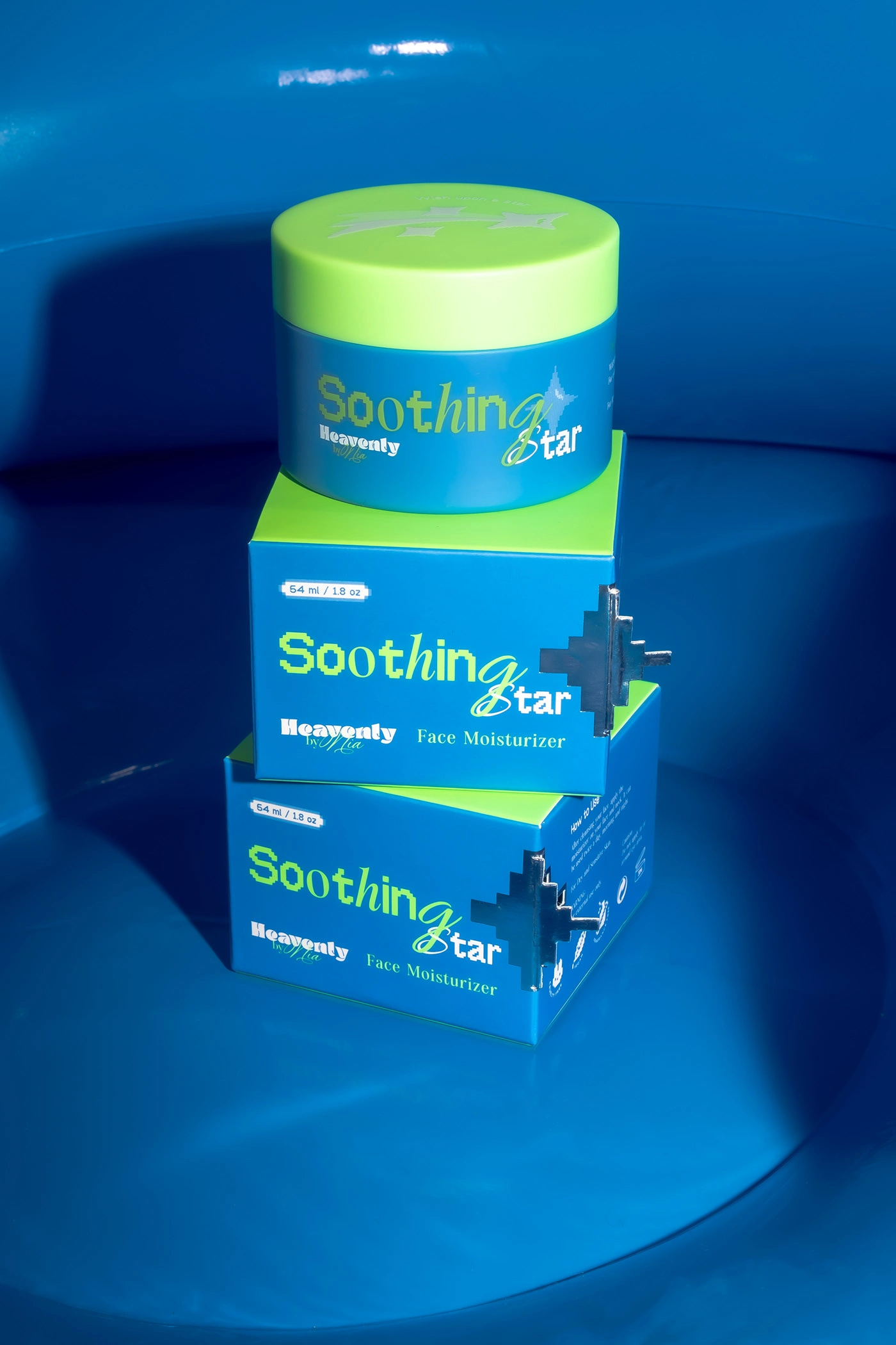 We also integrate the key visual into the packaging, enhanced with a pop-up silver finish that adds a striking, game-changing touch. The product naming ideas were created by combining the words related to "heaven" and also the benefits of the product itself.