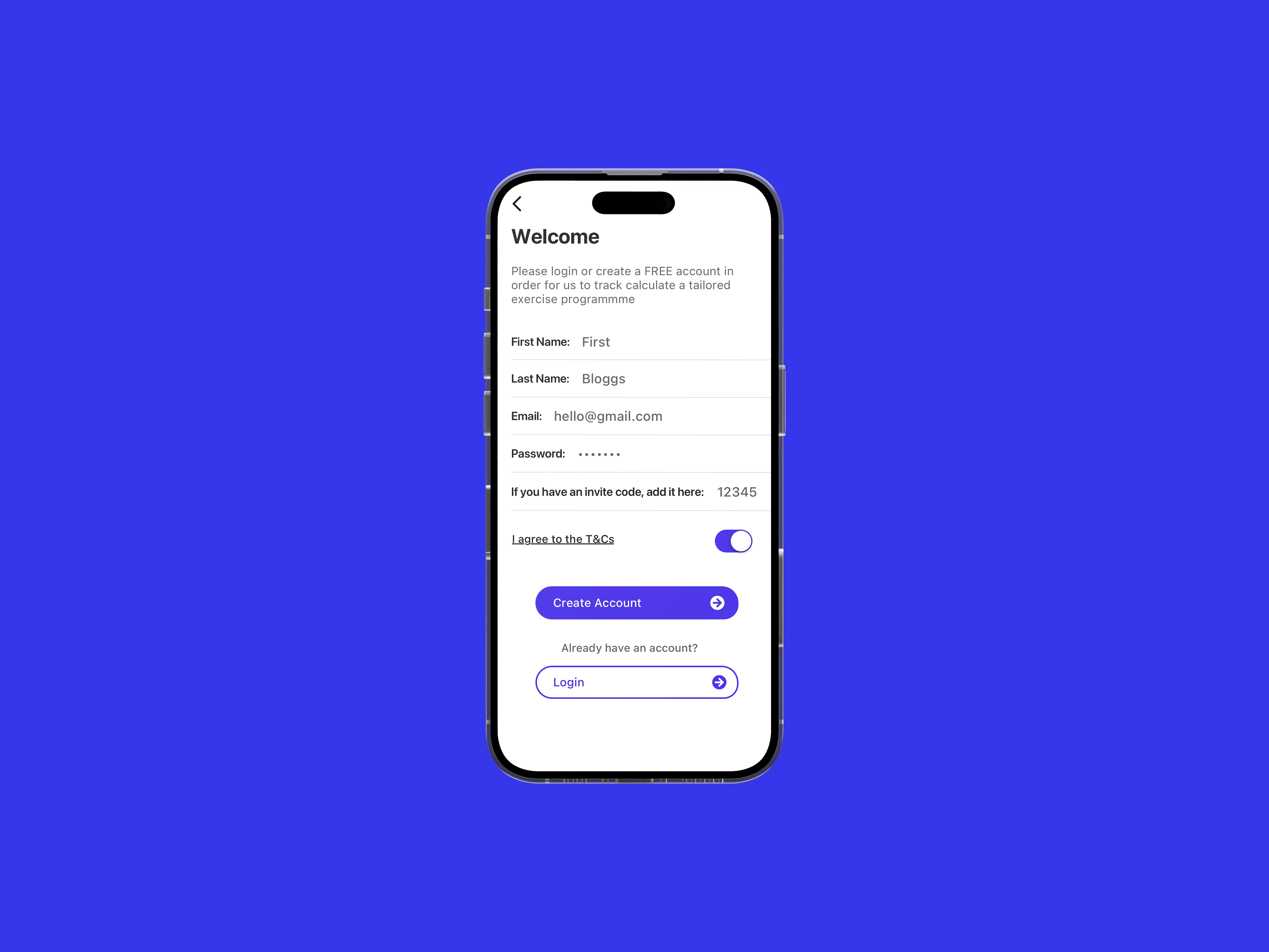 Fitness APP UI/UX Design