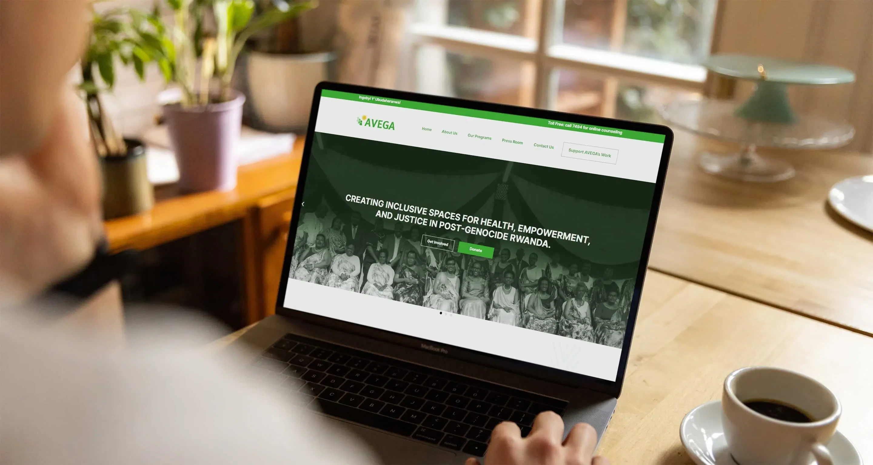 Avega Agahozo new website