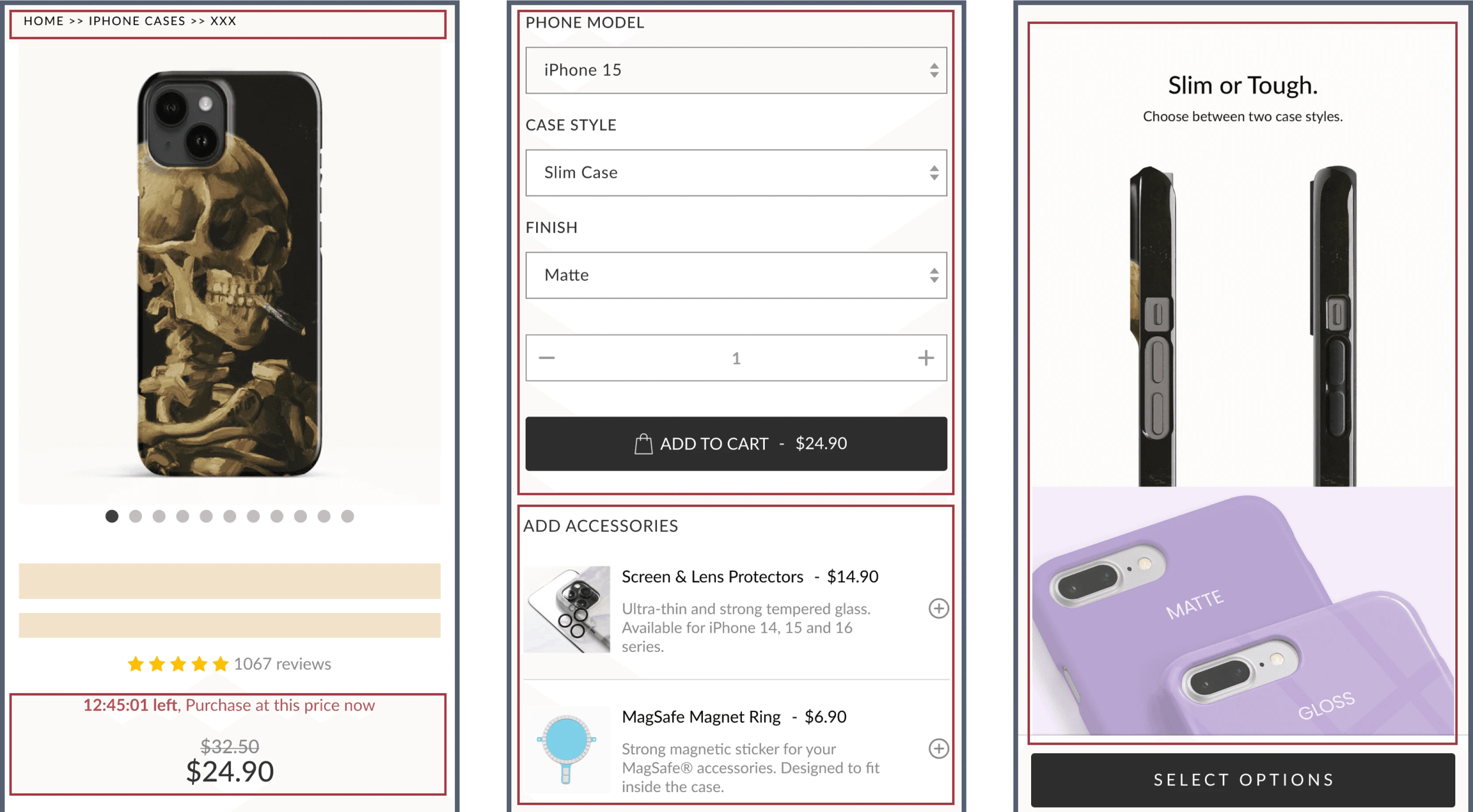 Product Details Page Design Optimization