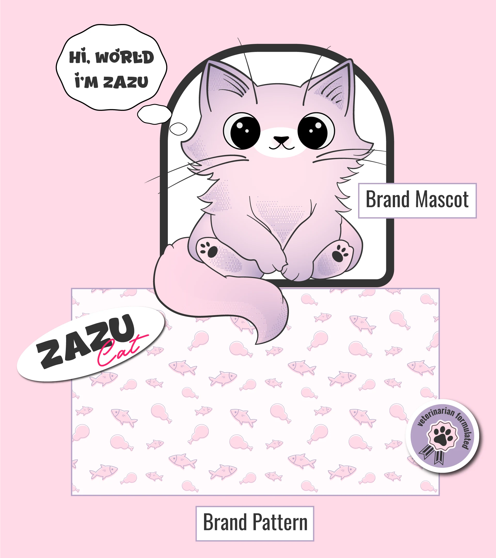 Brand Mascot and Pattern Design
