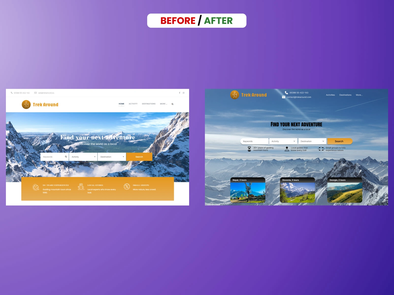 Before / After