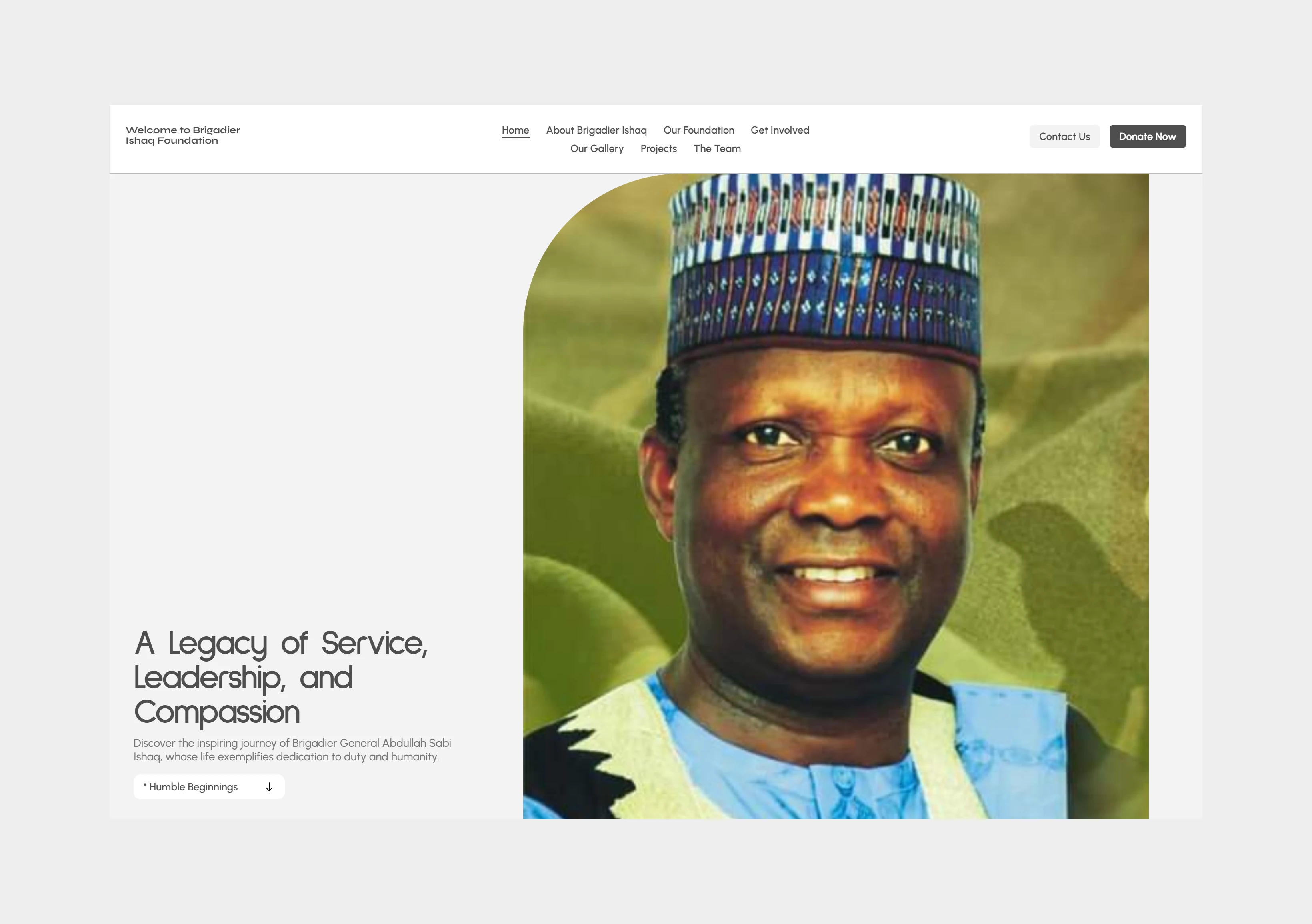 About Brigadier Ishaq