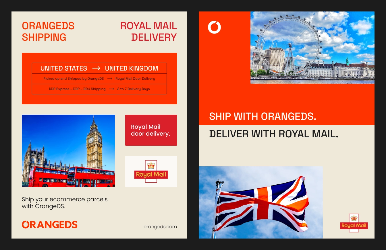 OrangeDS with Royal Mail