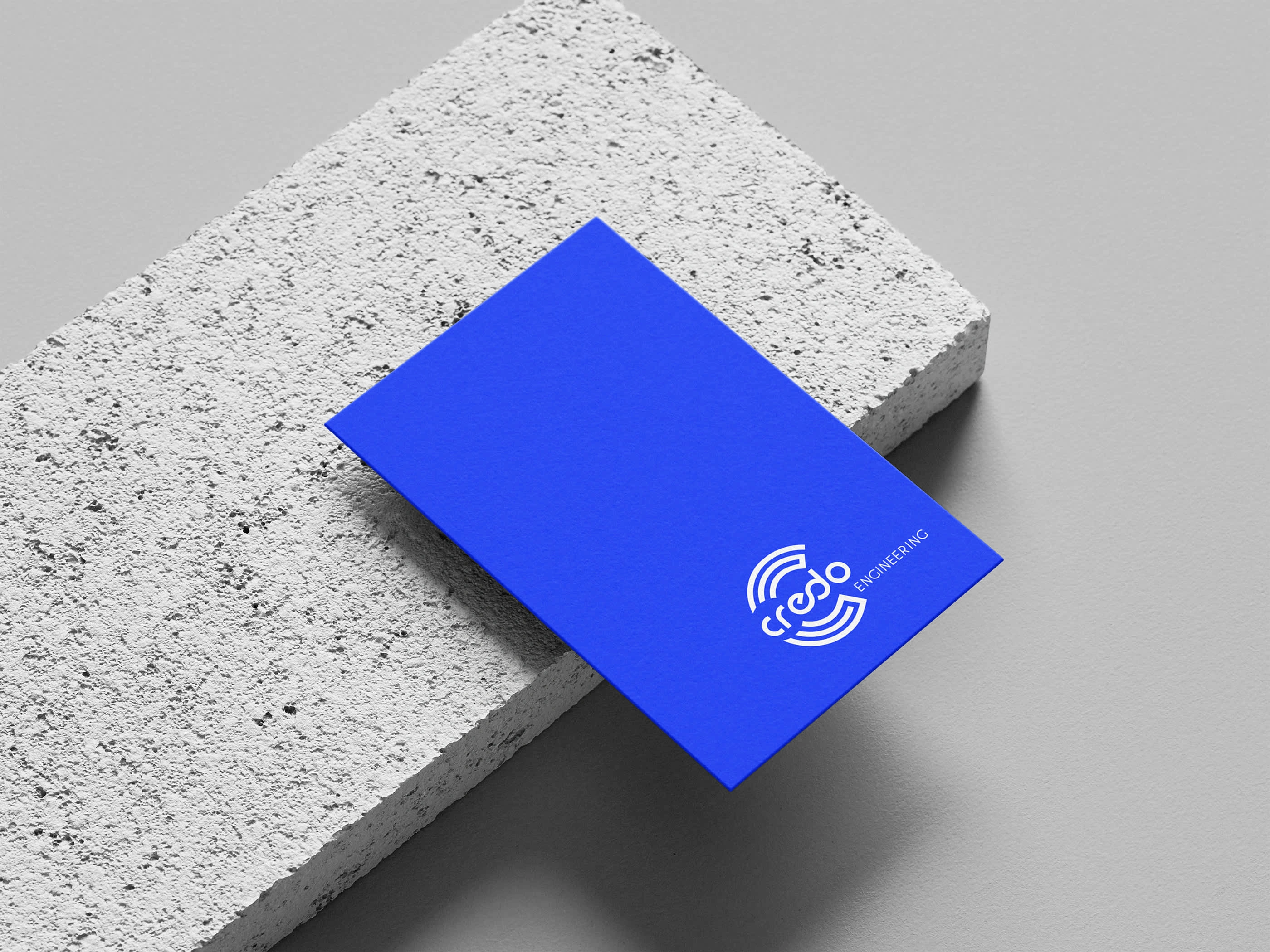 Business Card Design for Credo Engineering
