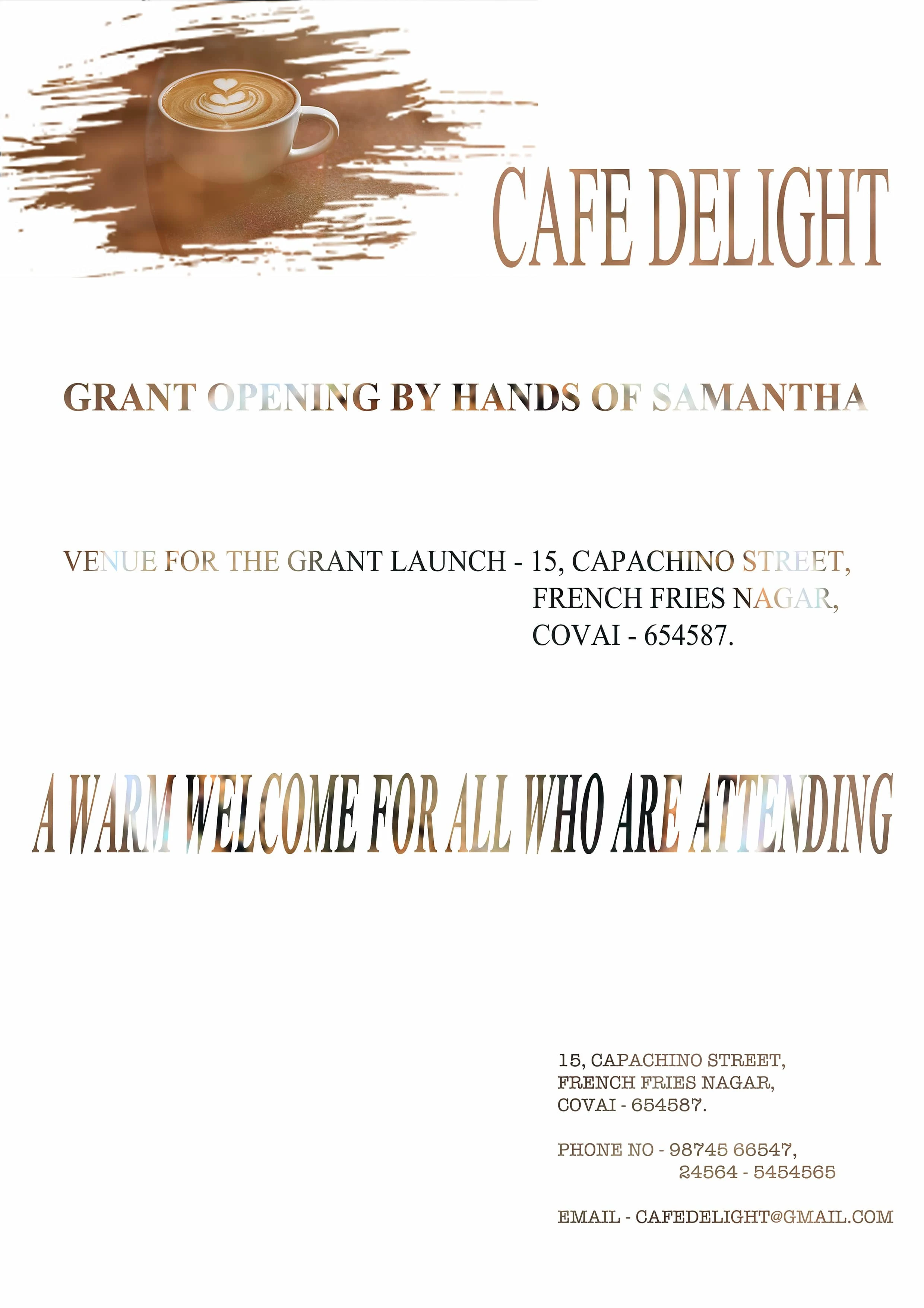 CAFE DESIGN