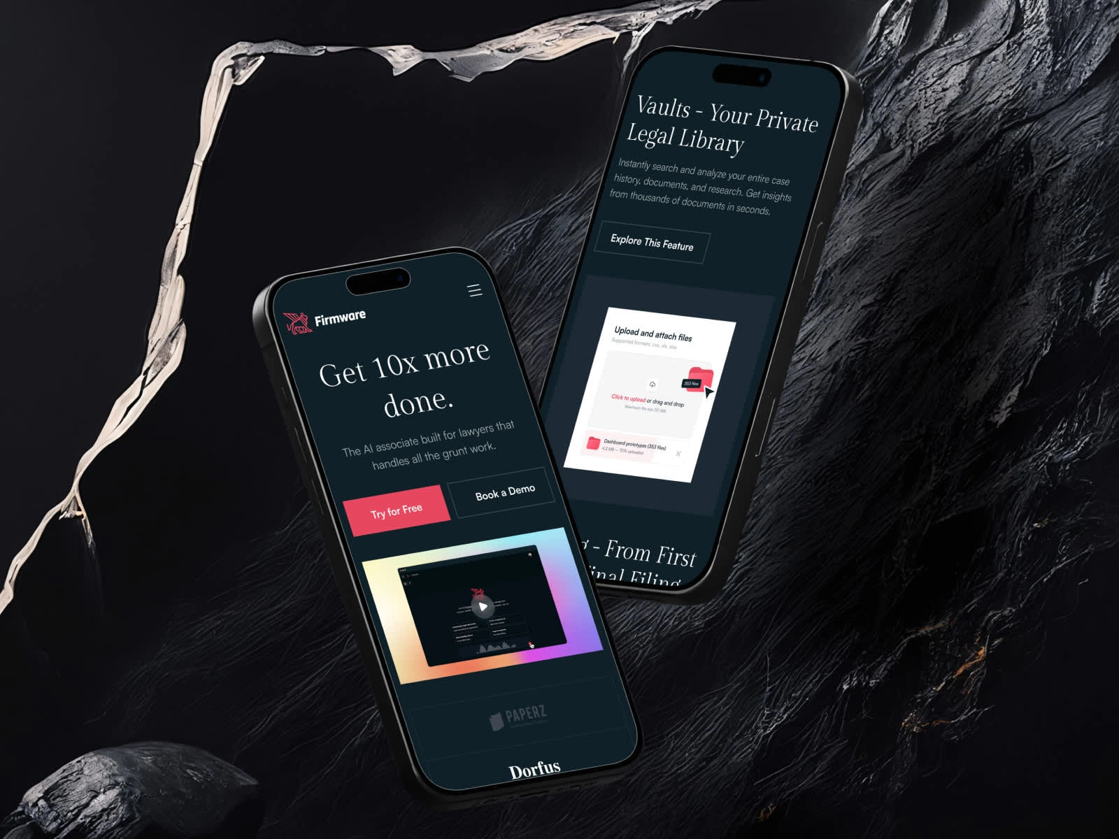 Mobile mockup