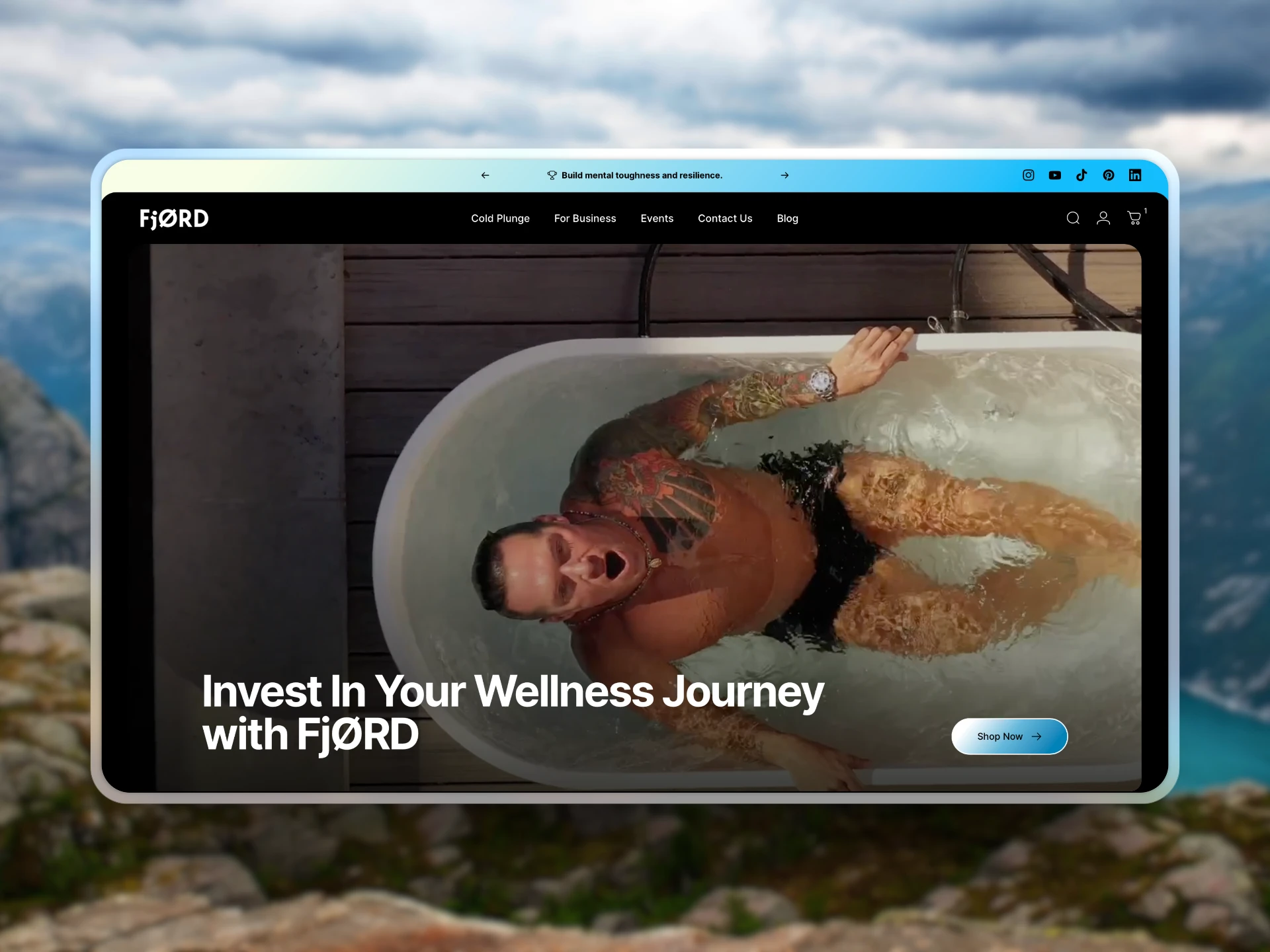 FjØRD new website