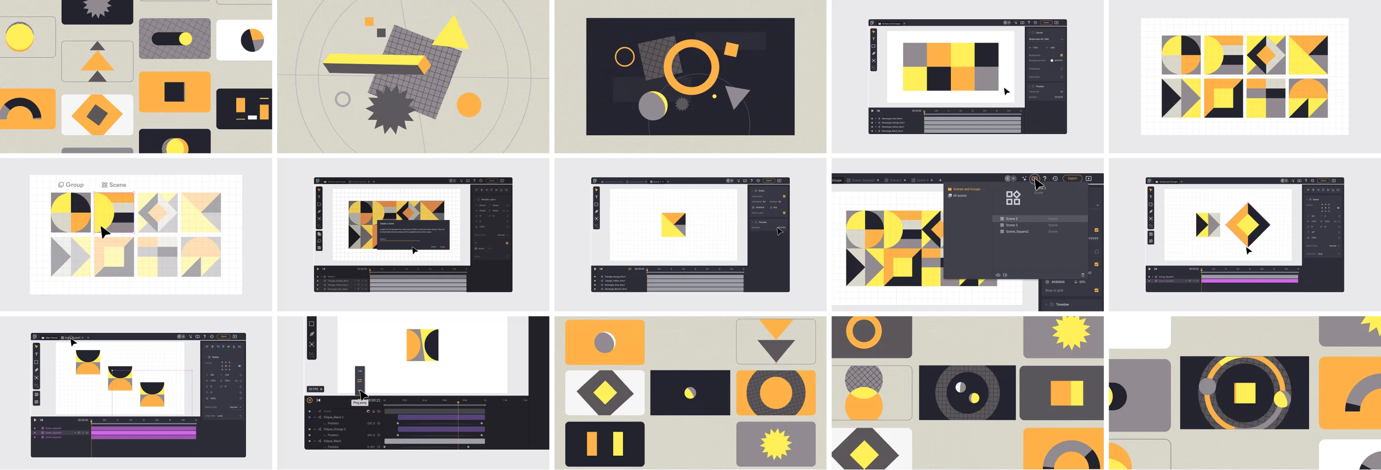 Scenes and Groups Tutorial - Style Frames