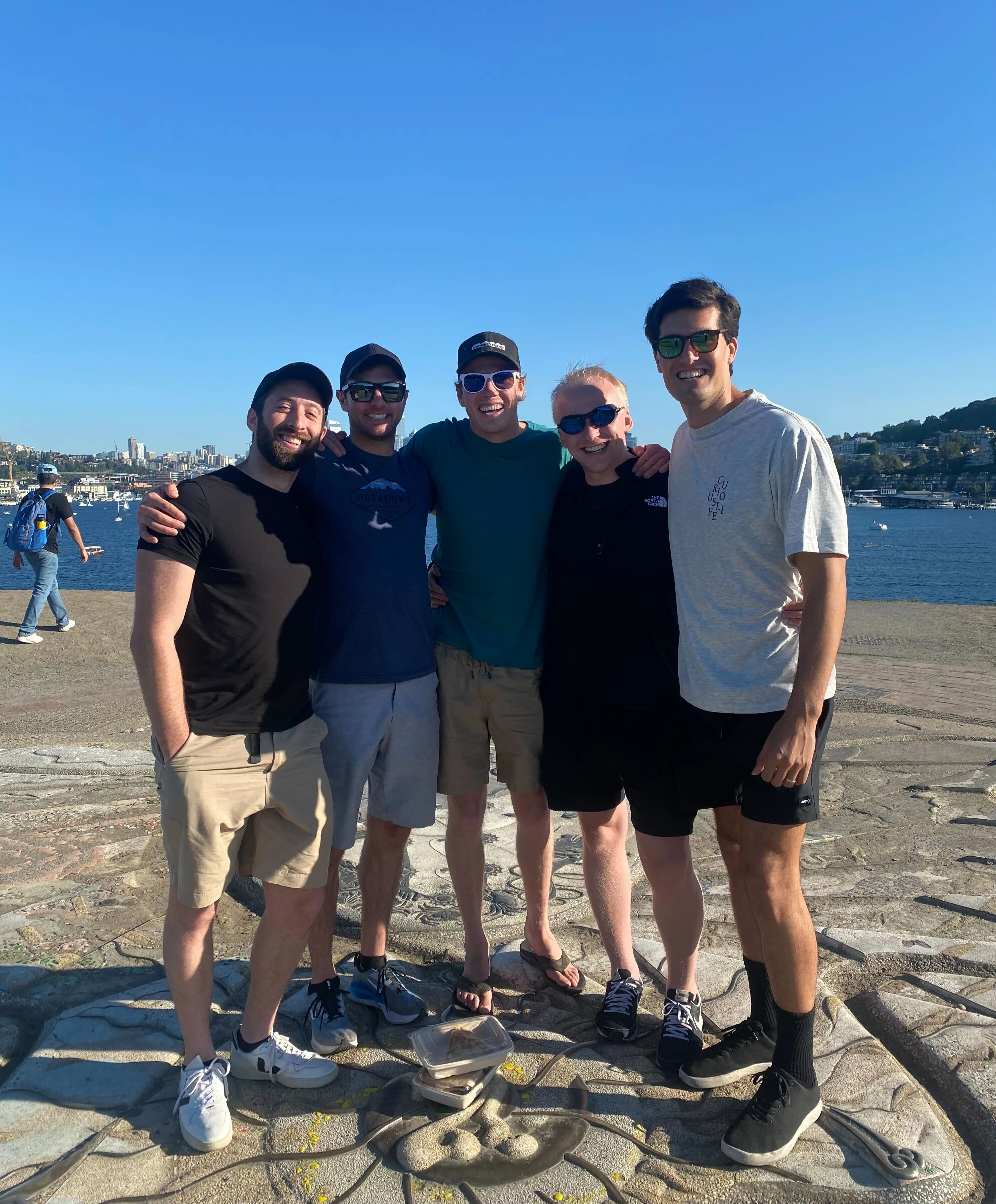 Josh, David, Gajus & Ben in Seattle
