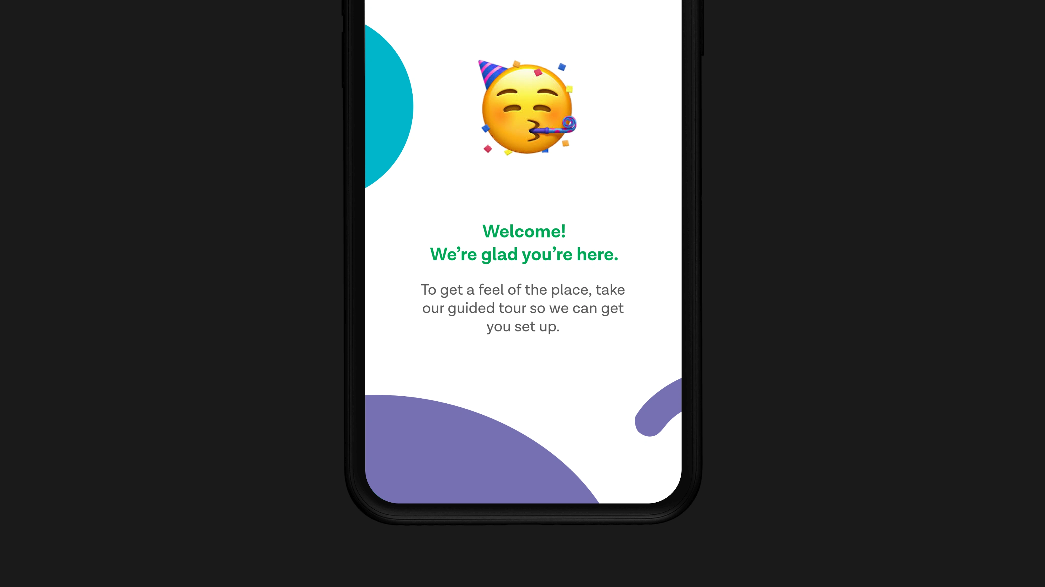 Welcome Screen