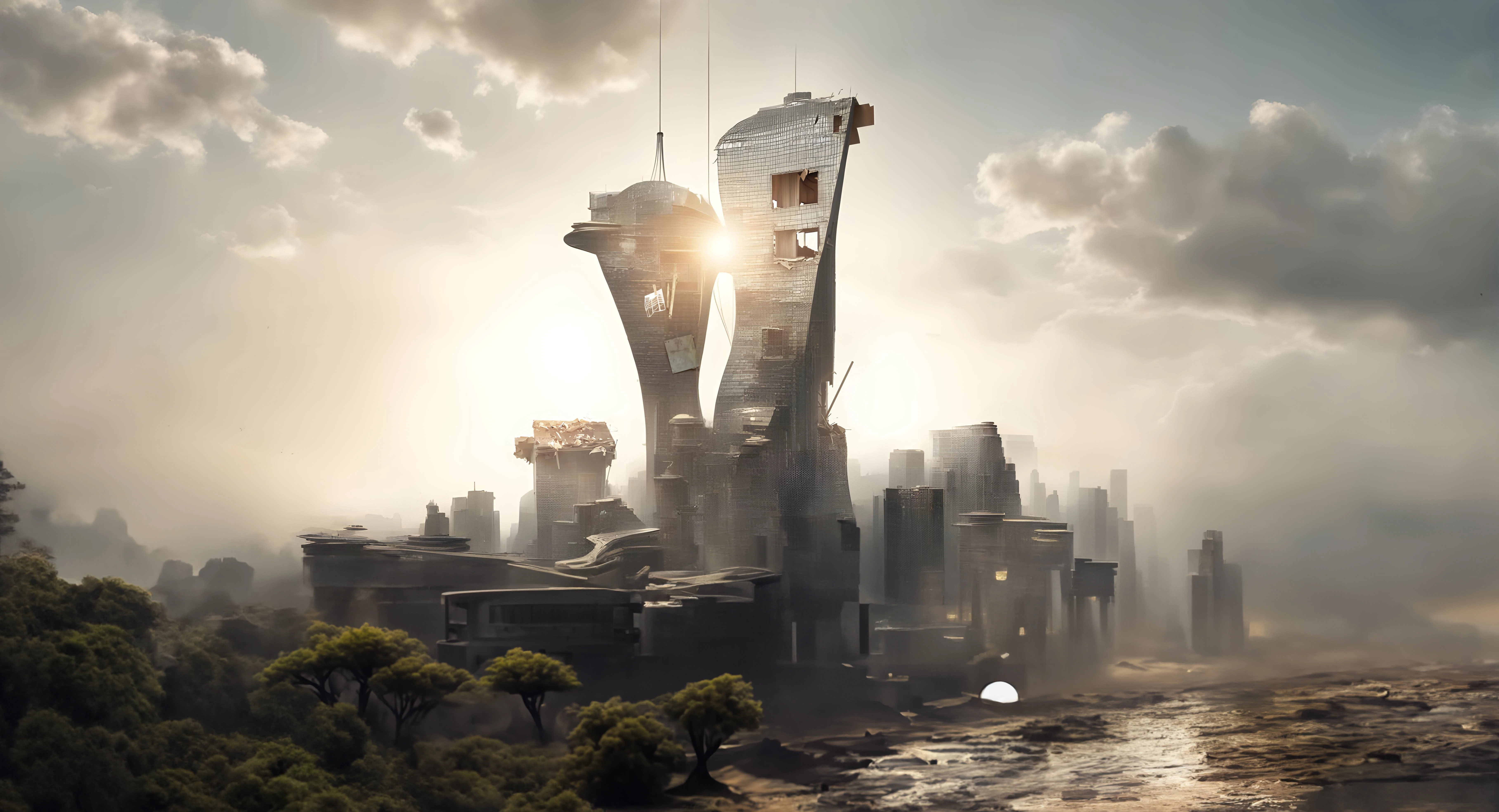 Post-Apocalyptic Futurism — CGI Environment Design
