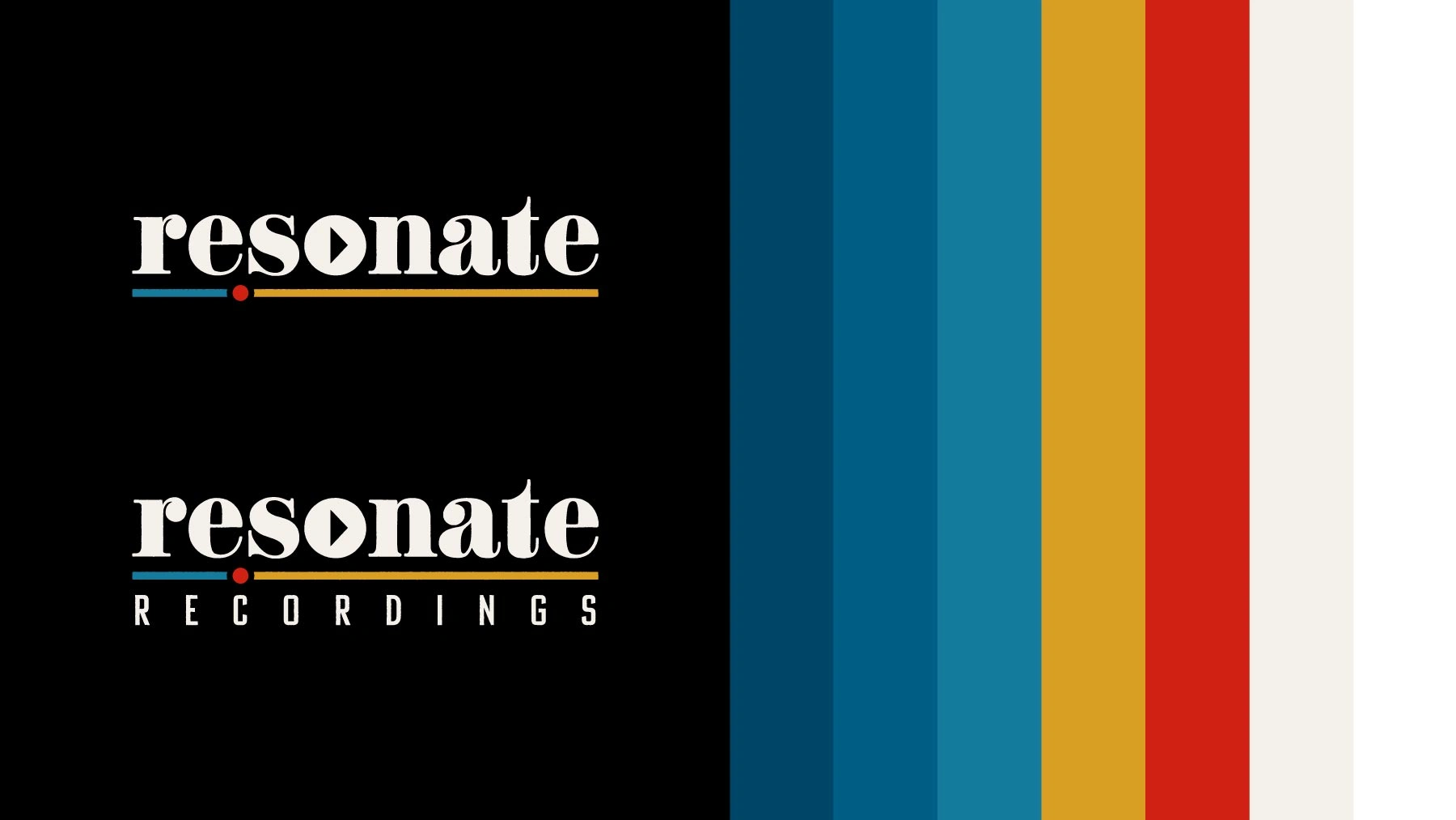 Final logo variations and core color palette.