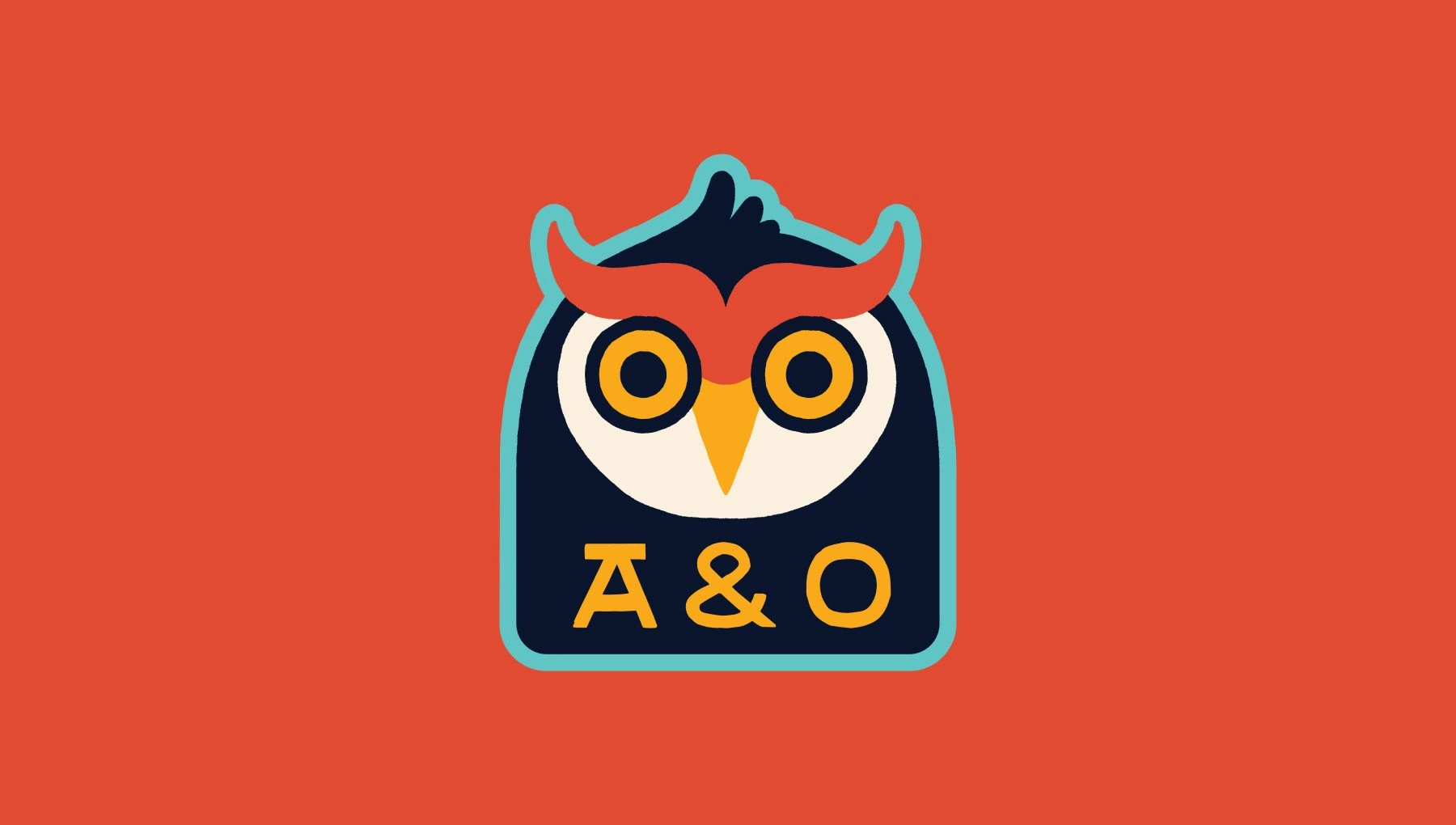 Ask & Offer mascot and acronym lockup.